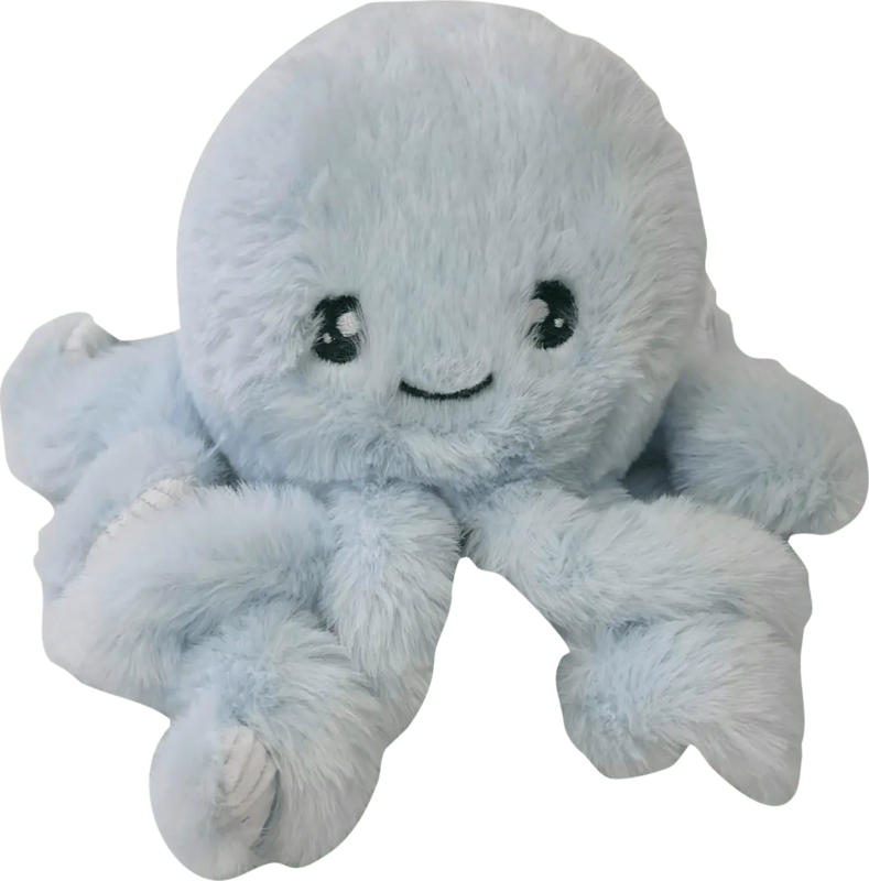 Dekorieren & Einrichten Plüschoktopus, hellblau