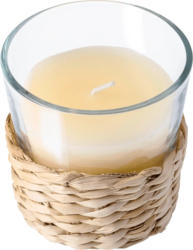 Dekorieren & Einrichten Kerzenglas gefüllt, Citronella mit Seegras, creme