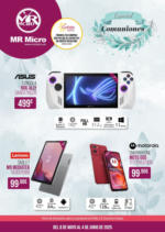 Mr Micro Del 8 de mayo al 4 de junio de 2025 - hasta el 04.06.2025