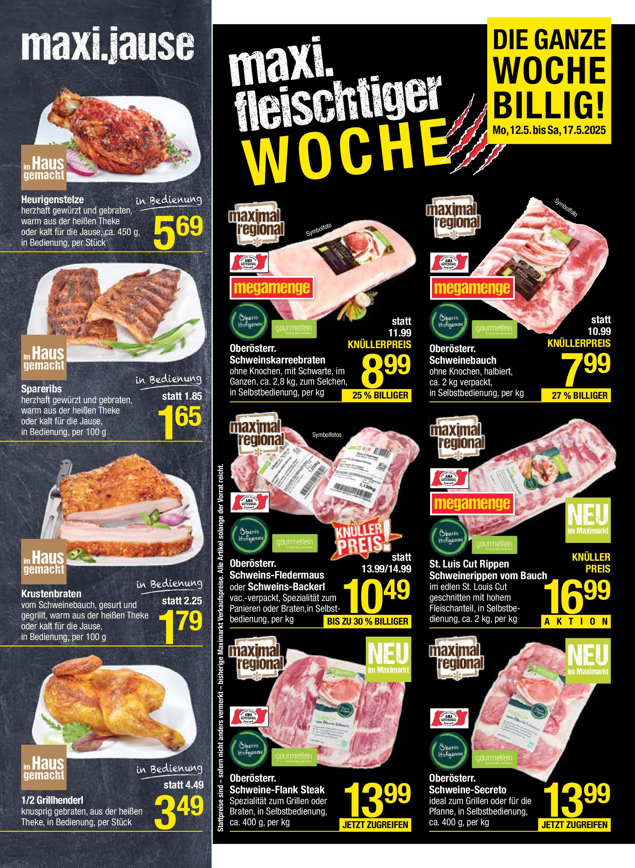 Maximarkt - Maximarkt: Flugblatt (11.05.2025) || Aktuelle Angebote | Seite: 2 Maximarkt - Maximarkt: Flugblatt von 11.05.2025 - Aktuelle Angebote | Seite: 2