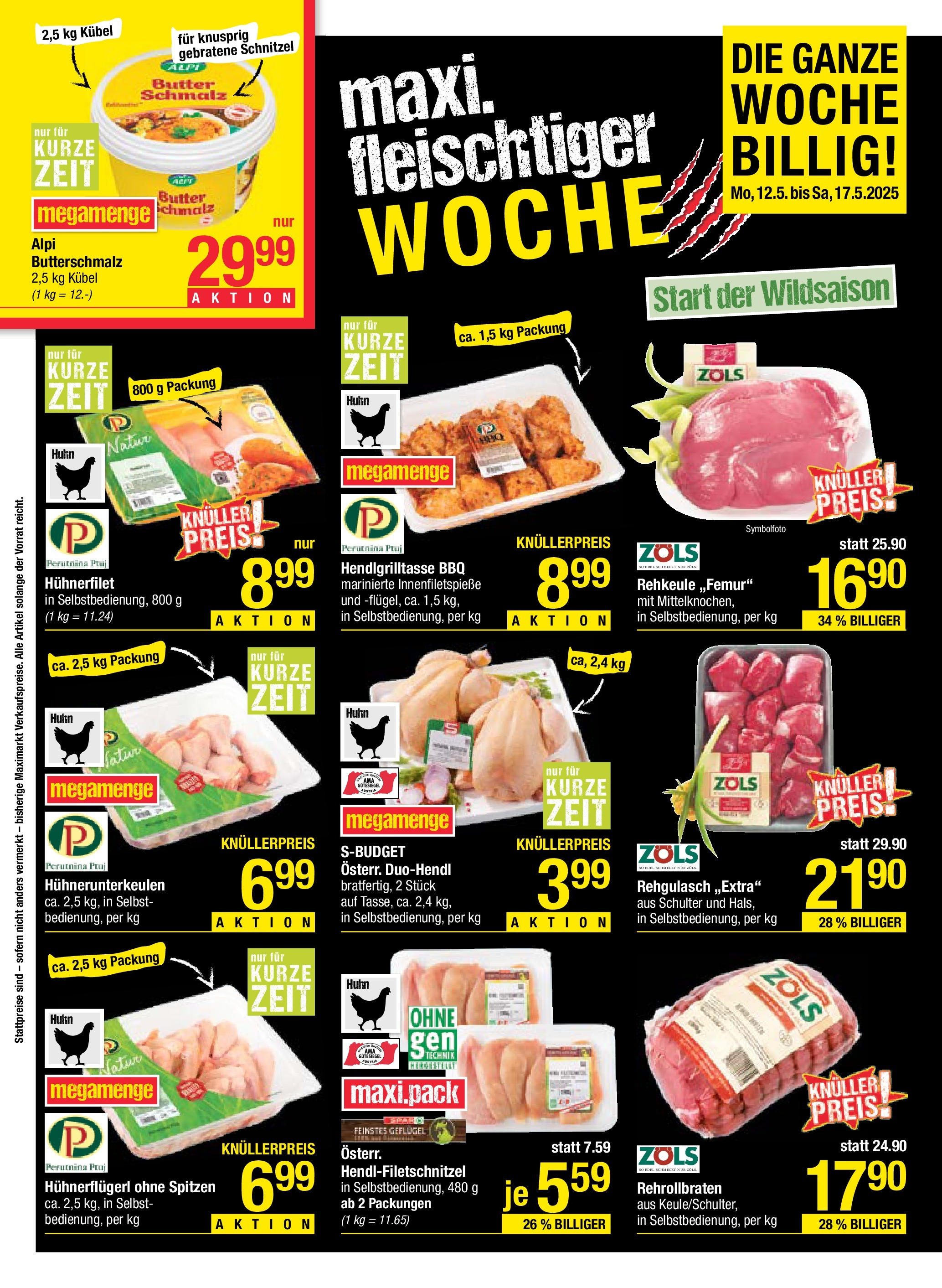 Maximarkt - Maximarkt: Flugblatt (11.05.2025) || Aktuelle Angebote | Seite: 4 | Produkte: Dolce gusto kapszula, Butter Maximarkt - Maximarkt: Flugblatt von 11.05.2025 - Aktuelle Angebote | Seite: 4 | Produkte: Dolce gusto kapszula, Butter