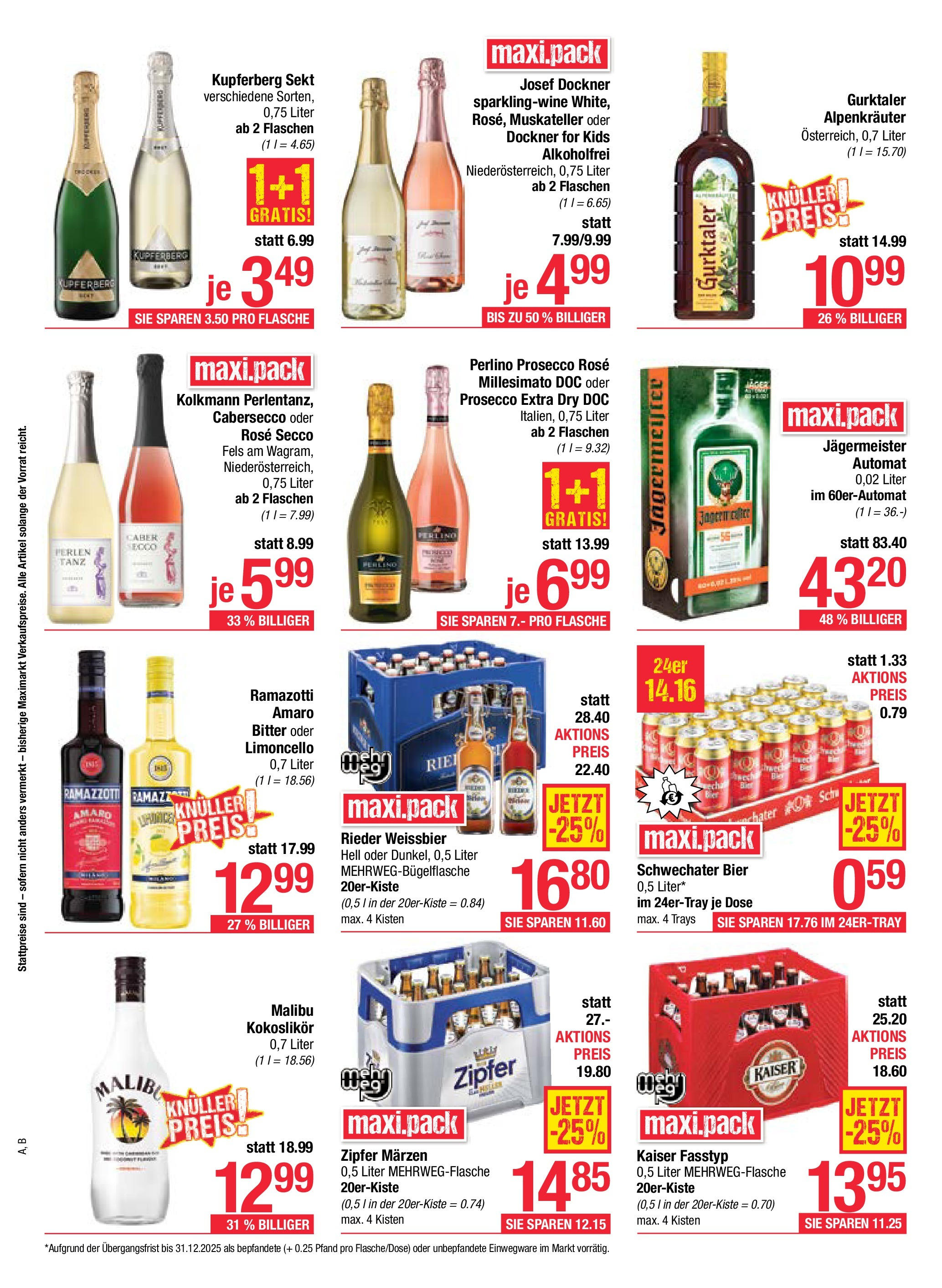 Maximarkt - Maximarkt: Flugblatt (11.05.2025) || Aktuelle Angebote | Seite: 14 | Produkte: Bier Maximarkt - Maximarkt: Flugblatt von 11.05.2025 - Aktuelle Angebote | Seite: 14 | Produkte: Bier
