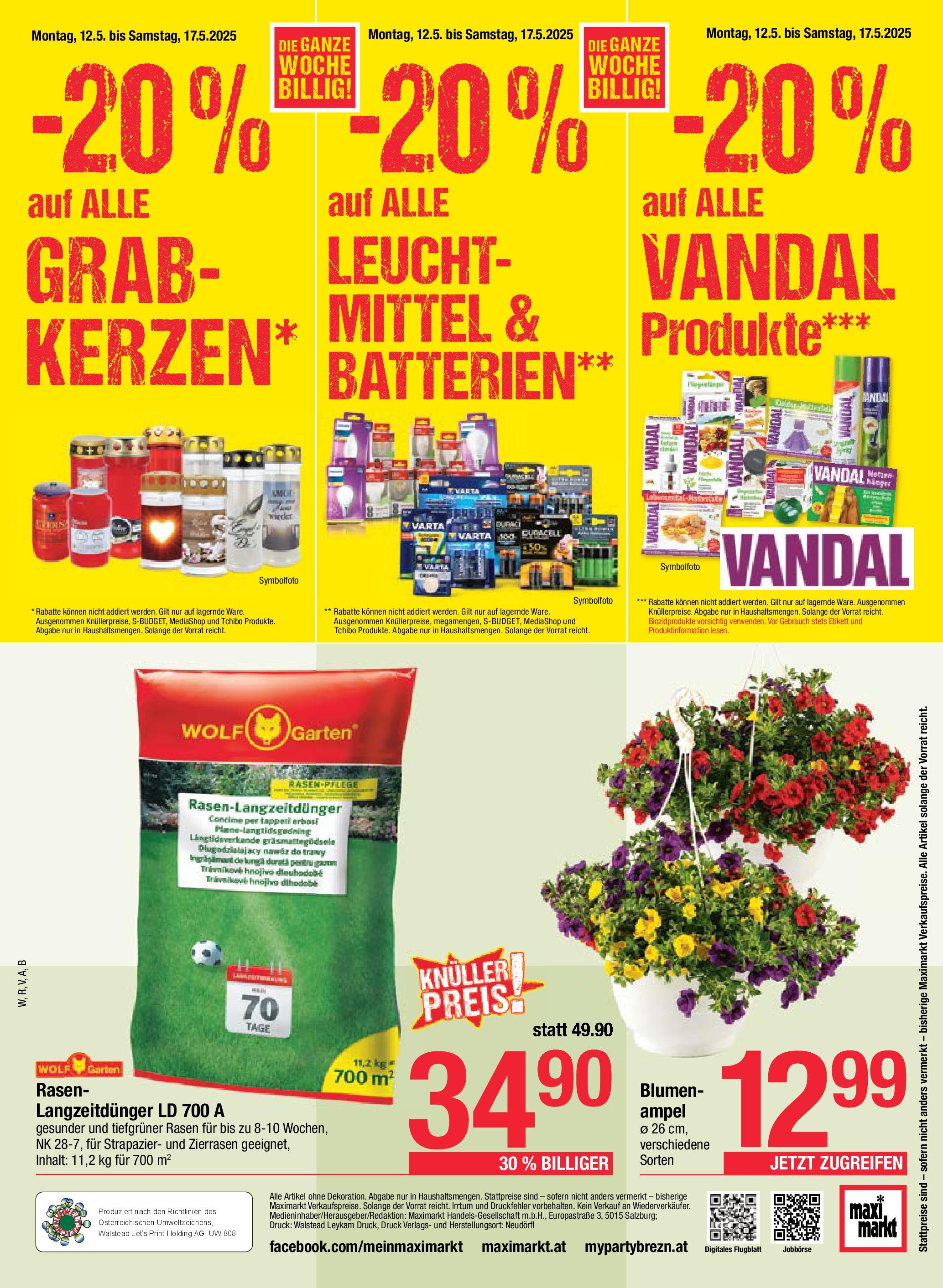 Maximarkt - Maximarkt: Flugblatt (11.05.2025) || Aktuelle Angebote | Seite: 24 Maximarkt - Maximarkt: Flugblatt von 11.05.2025 - Aktuelle Angebote | Seite: 24