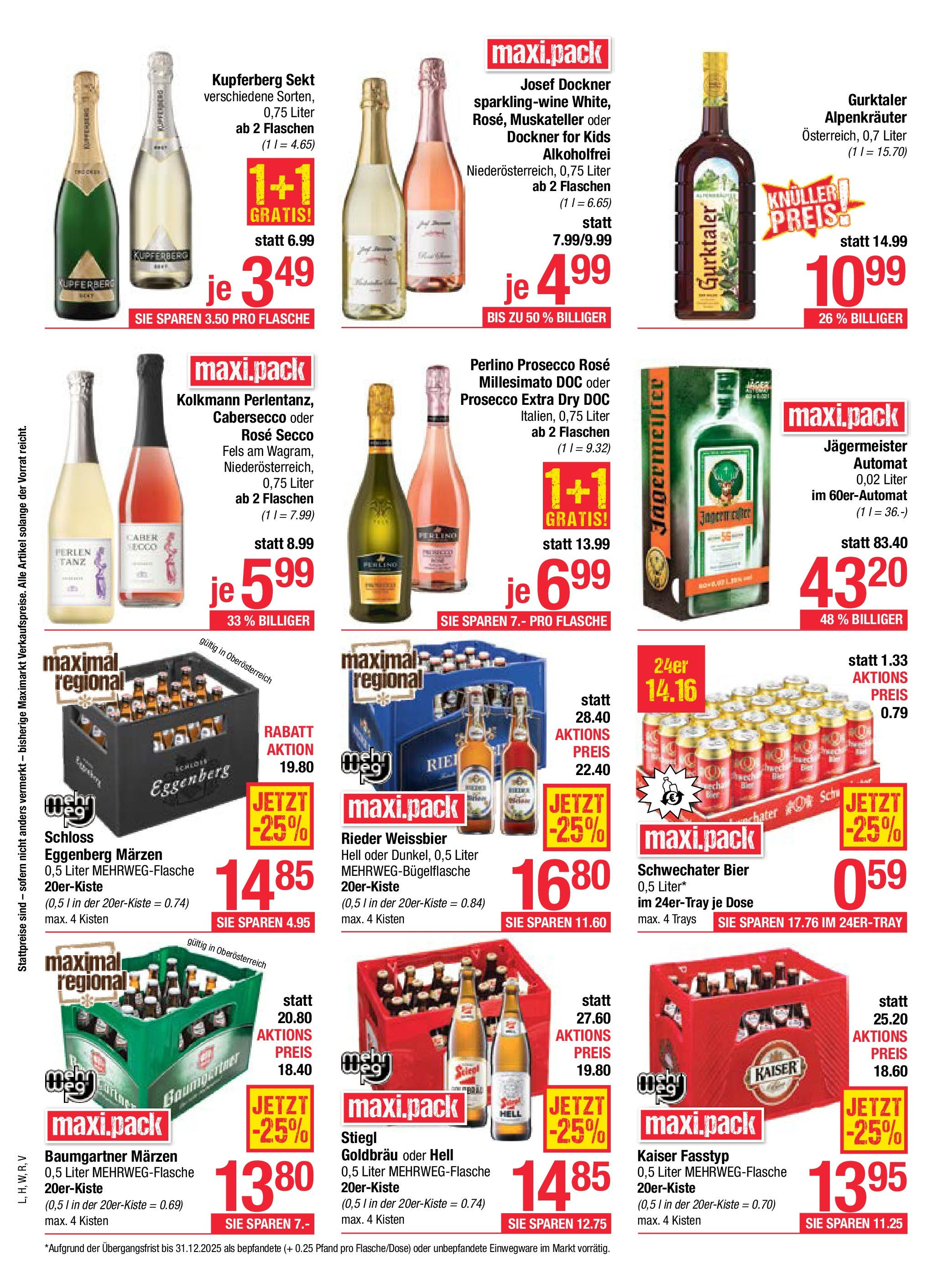Maximarkt - Maximarkt: Flugblatt (11.05.2025) || Aktuelle Angebote | Seite: 14 | Produkte: Bier Maximarkt - Maximarkt: Flugblatt von 11.05.2025 - Aktuelle Angebote | Seite: 14 | Produkte: Bier