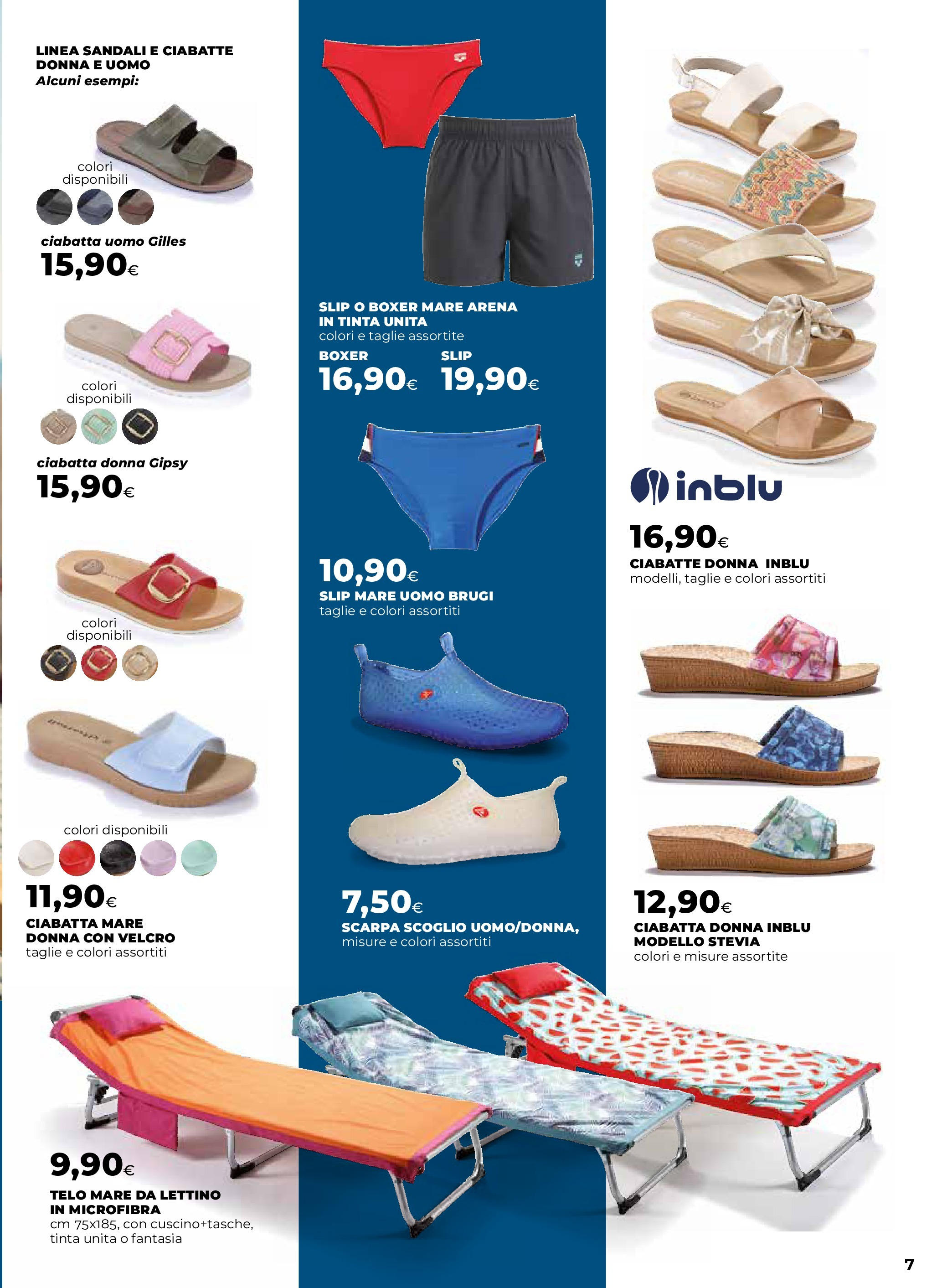 Anteprima volantino Ipercoop dal 07/05/2025 - nuovo offerte | Pagina: 7 | Prodotti: Slip, Boxer, Sandali, Ciabatte Anteprima volantino Ipercoop dal 07/05/2025 - nuovo offerte | Pagina: 7 | Prodotti: Slip, Boxer, Sandali, Ciabatte