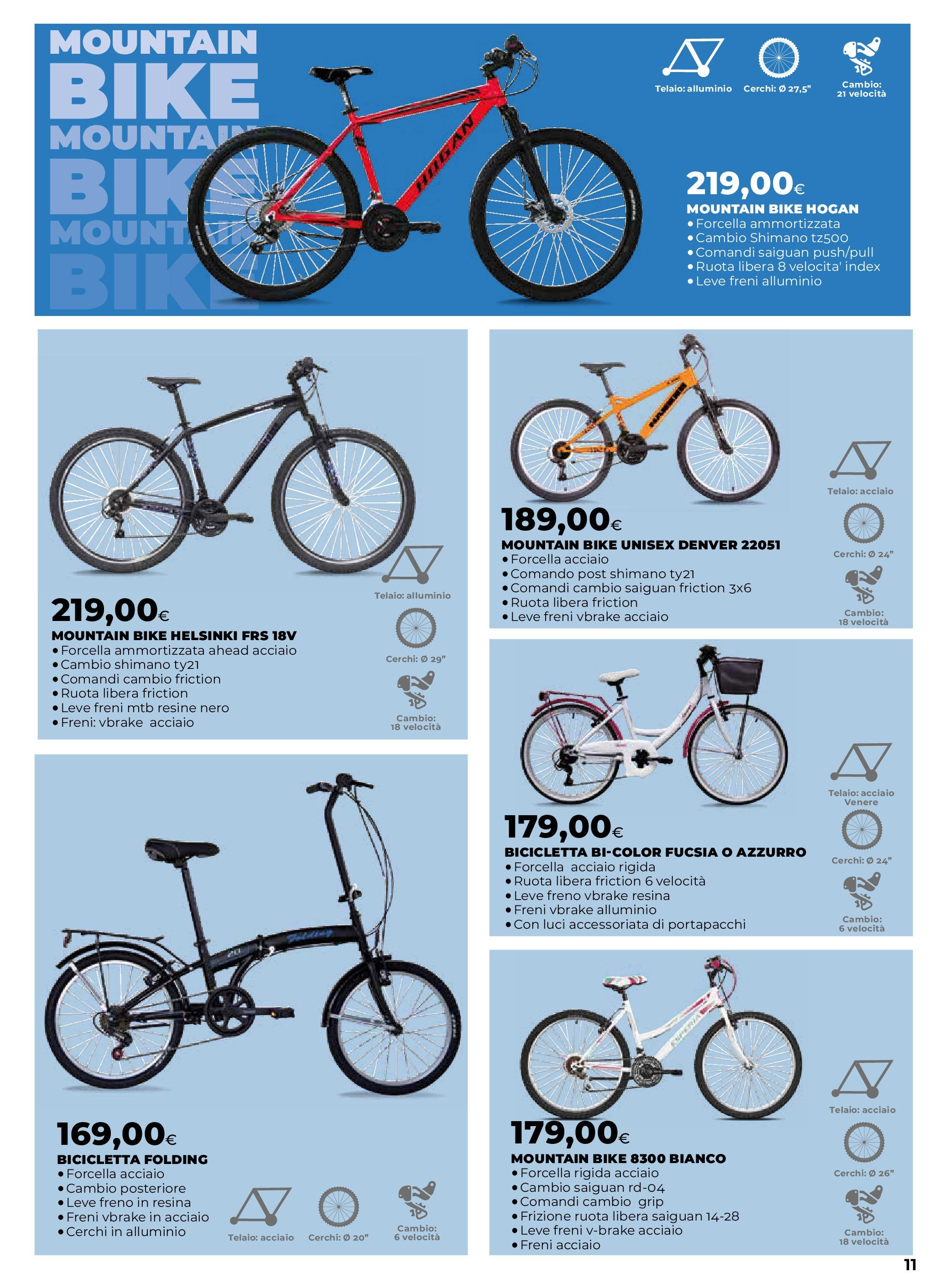 Anteprima volantino Ipercoop dal 07/05/2025 - nuovo offerte | Pagina: 11 | Prodotti: Bicicletta, Alluminio Anteprima volantino Ipercoop dal 07/05/2025 - nuovo offerte | Pagina: 11 | Prodotti: Bicicletta, Alluminio