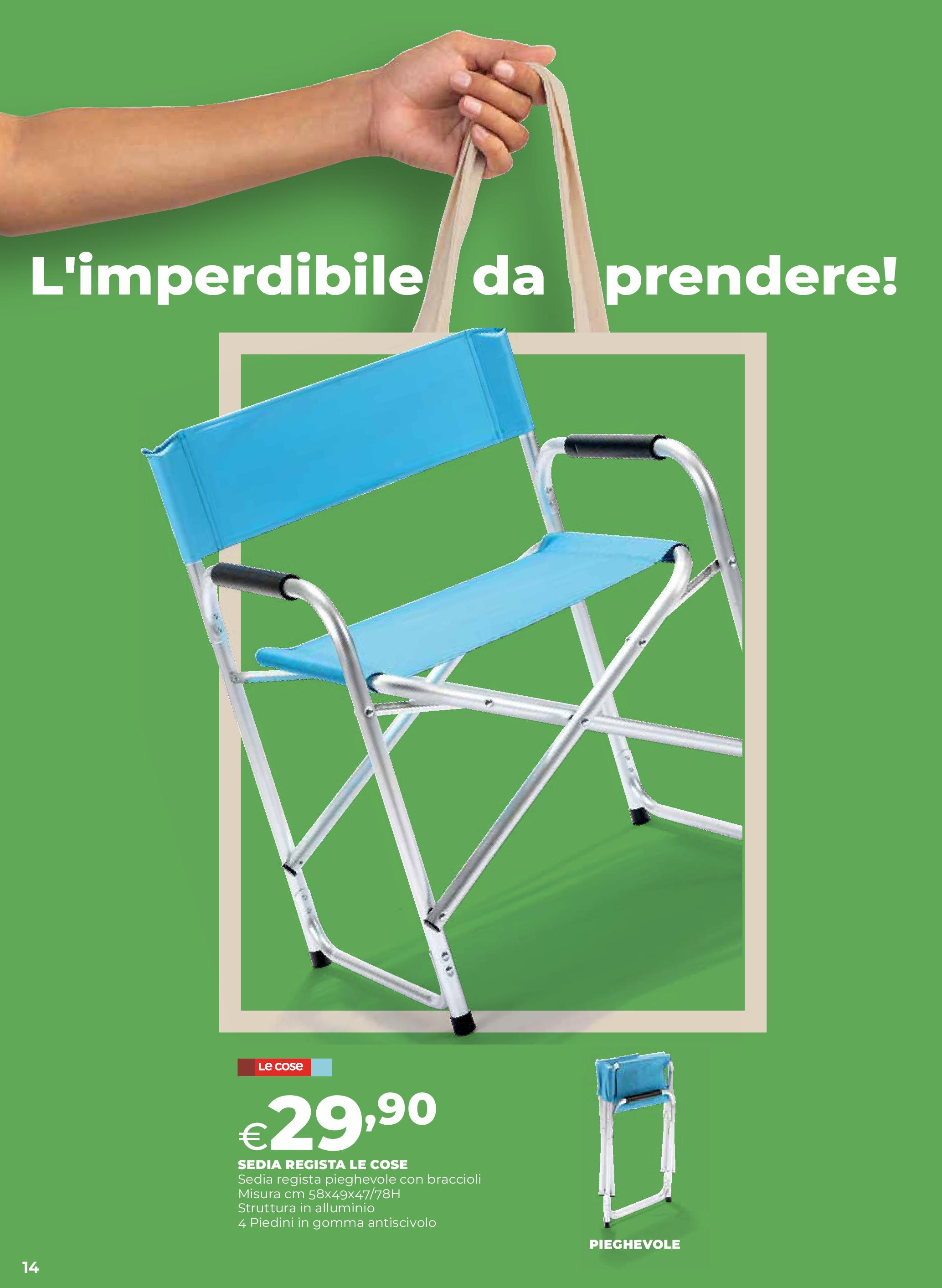 Anteprima volantino Ipercoop dal 07/05/2025 - nuovo offerte | Pagina: 14 | Prodotti: Braccioli, Alluminio, Sedia Anteprima volantino Ipercoop dal 07/05/2025 - nuovo offerte | Pagina: 14 | Prodotti: Braccioli, Alluminio, Sedia