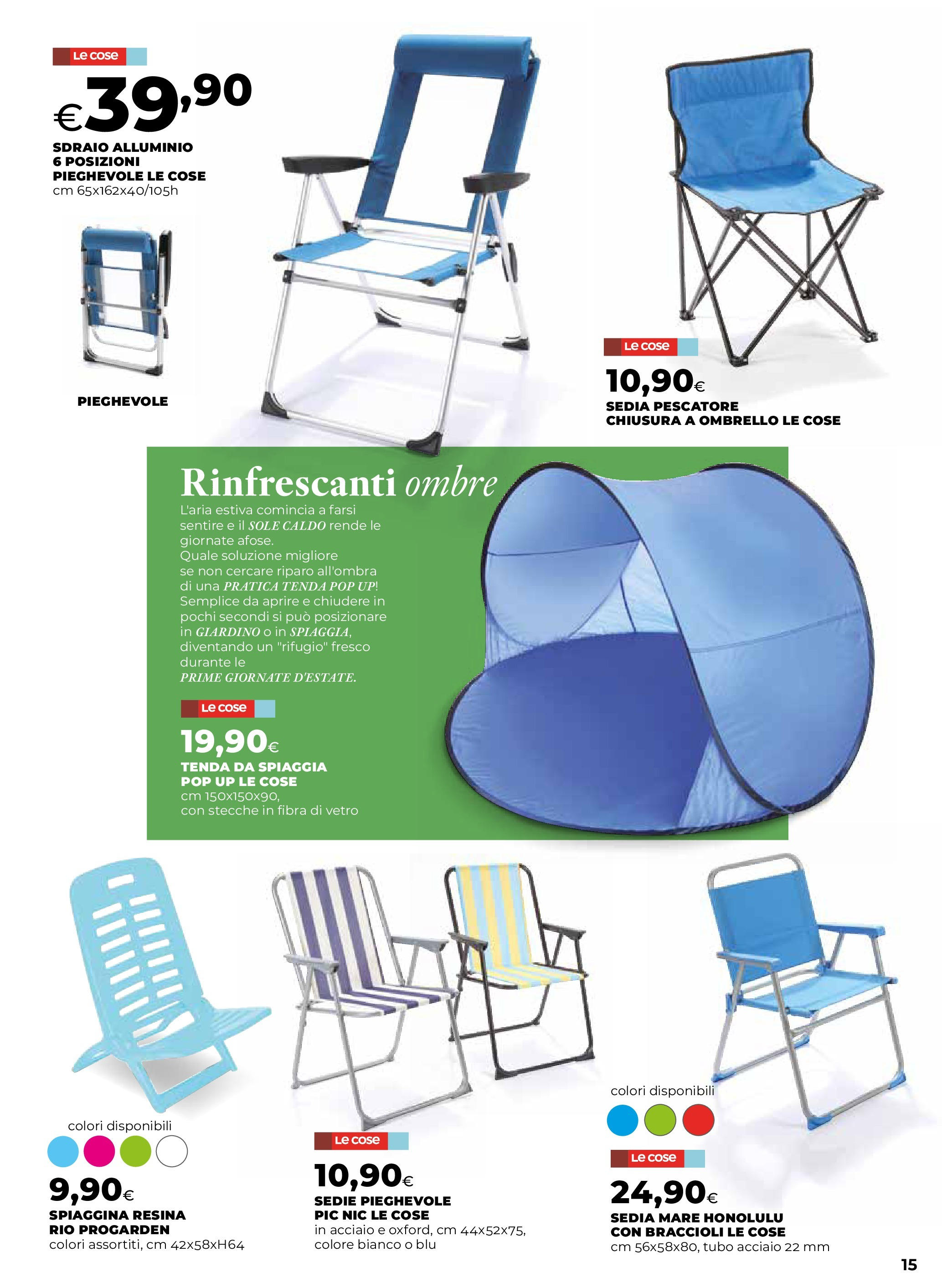 Anteprima volantino Ipercoop dal 07/05/2025 - nuovo offerte | Pagina: 15 | Prodotti: Tenda, Tubo, Alluminio, Sedia Anteprima volantino Ipercoop dal 07/05/2025 - nuovo offerte | Pagina: 15 | Prodotti: Tenda, Tubo, Alluminio, Sedia