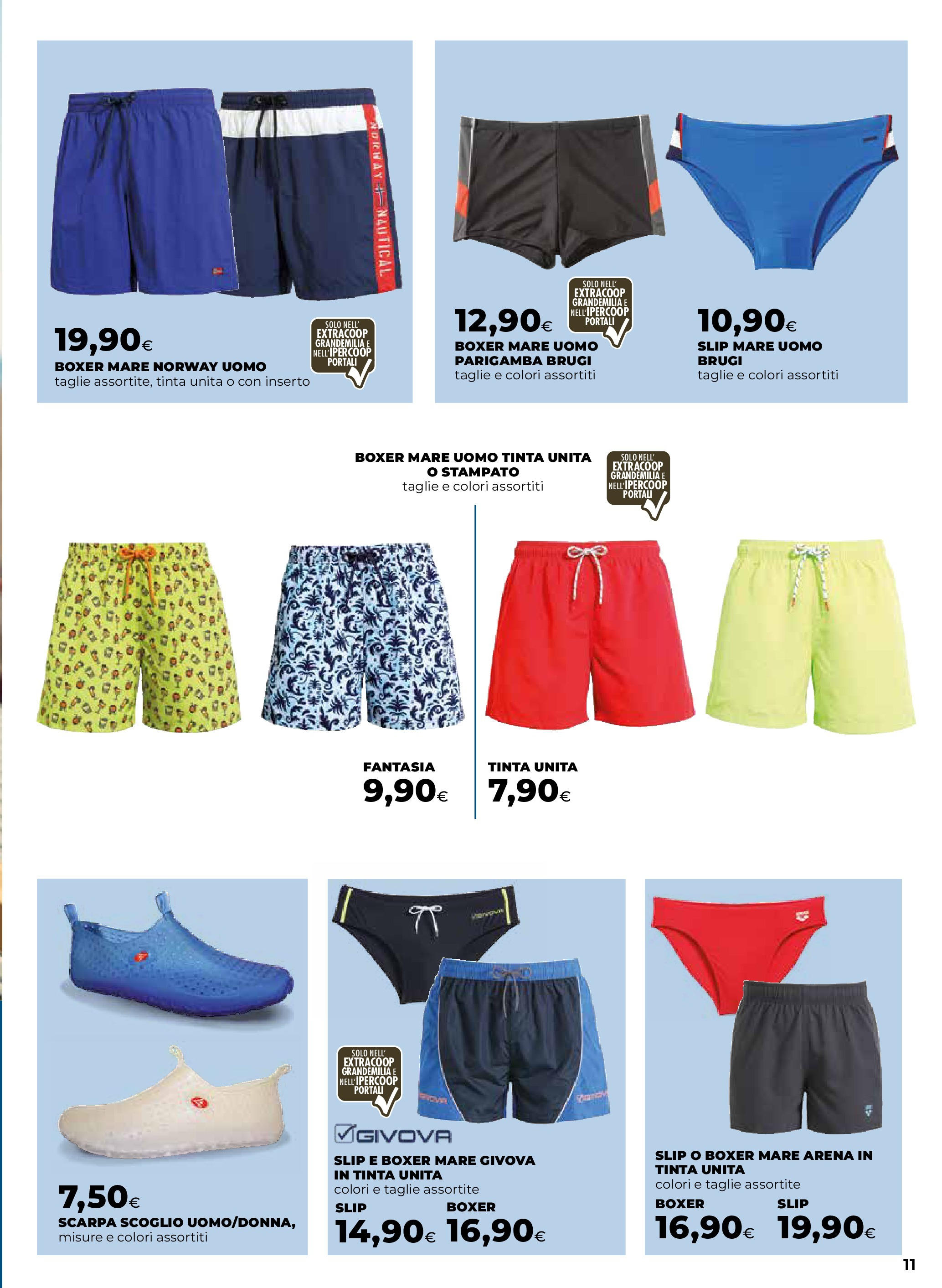 Anteprima volantino Ipercoop dal 07/05/2025 - nuovo offerte | Pagina: 11 | Prodotti: Slip, Boxer Anteprima volantino Ipercoop dal 07/05/2025 - nuovo offerte | Pagina: 11 | Prodotti: Slip, Boxer