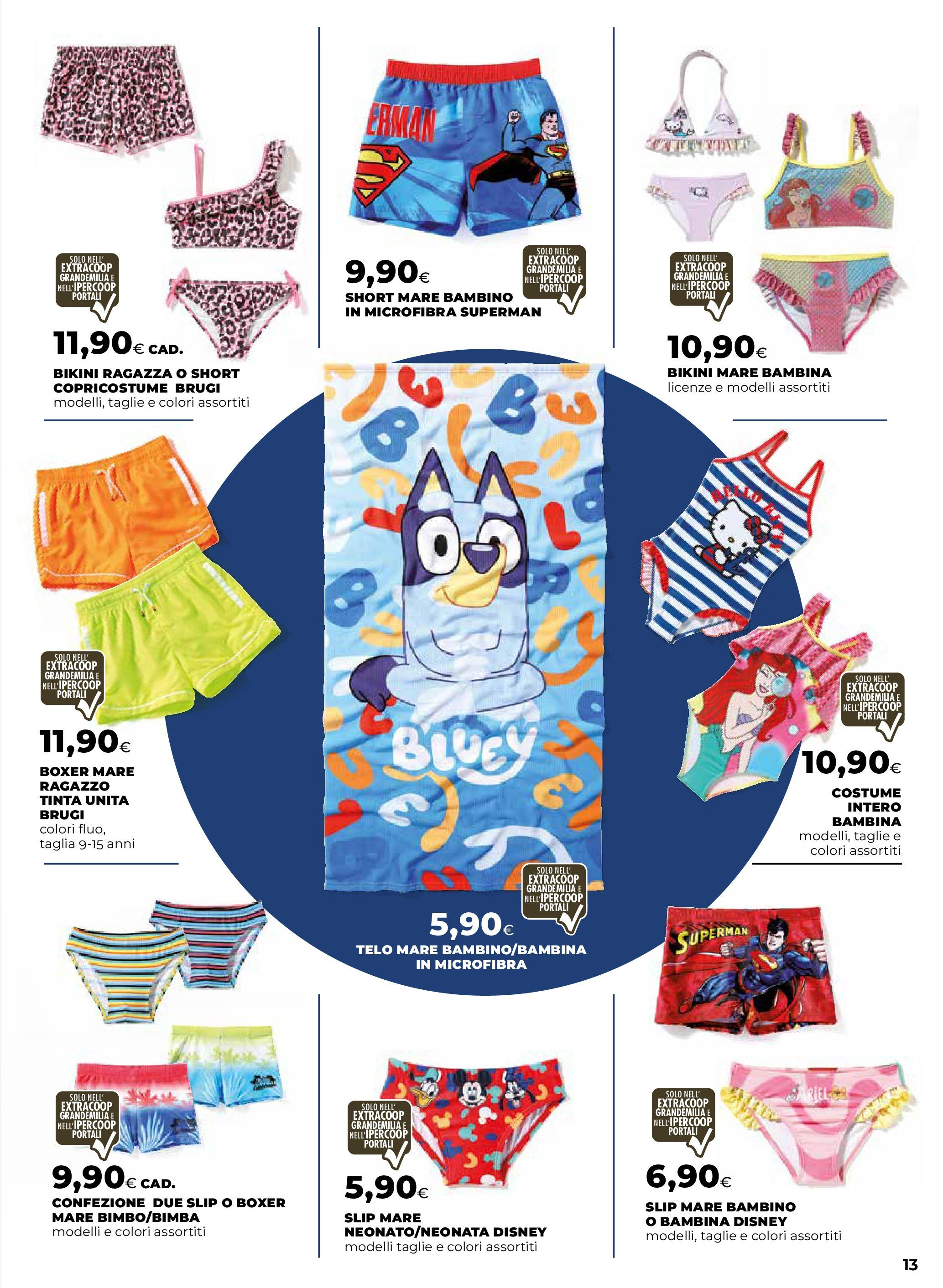 Anteprima volantino Ipercoop dal 07/05/2025 - nuovo offerte | Pagina: 13 | Prodotti: Slip, Boxer, Bikini Anteprima volantino Ipercoop dal 07/05/2025 - nuovo offerte | Pagina: 13 | Prodotti: Slip, Boxer, Bikini