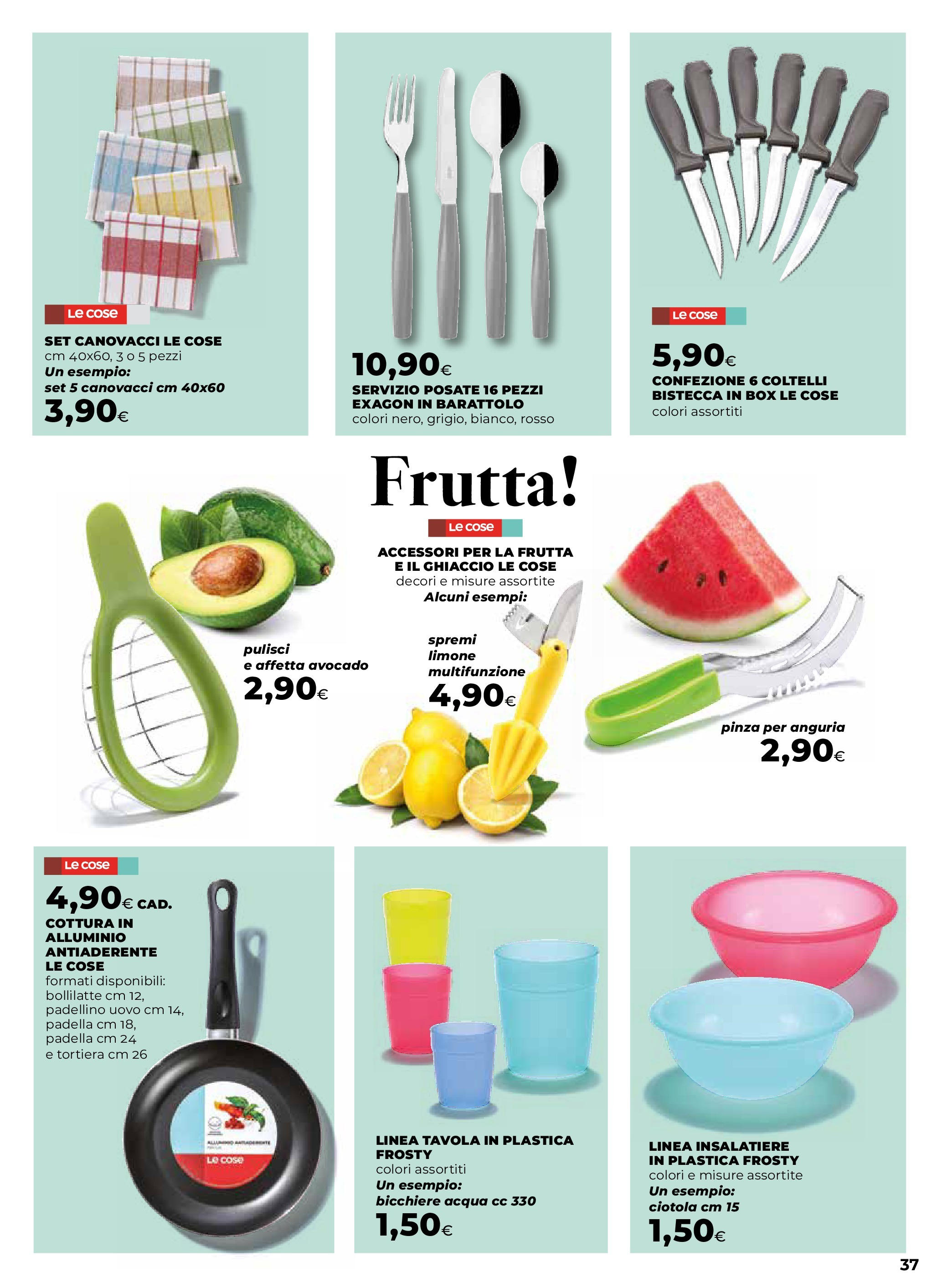 Anteprima volantino Ipercoop dal 07/05/2025 - nuovo offerte | Pagina: 37 | Prodotti: Tortiera, Avocado, Acqua, Ciotola Anteprima volantino Ipercoop dal 07/05/2025 - nuovo offerte | Pagina: 37 | Prodotti: Tortiera, Avocado, Acqua, Ciotola
