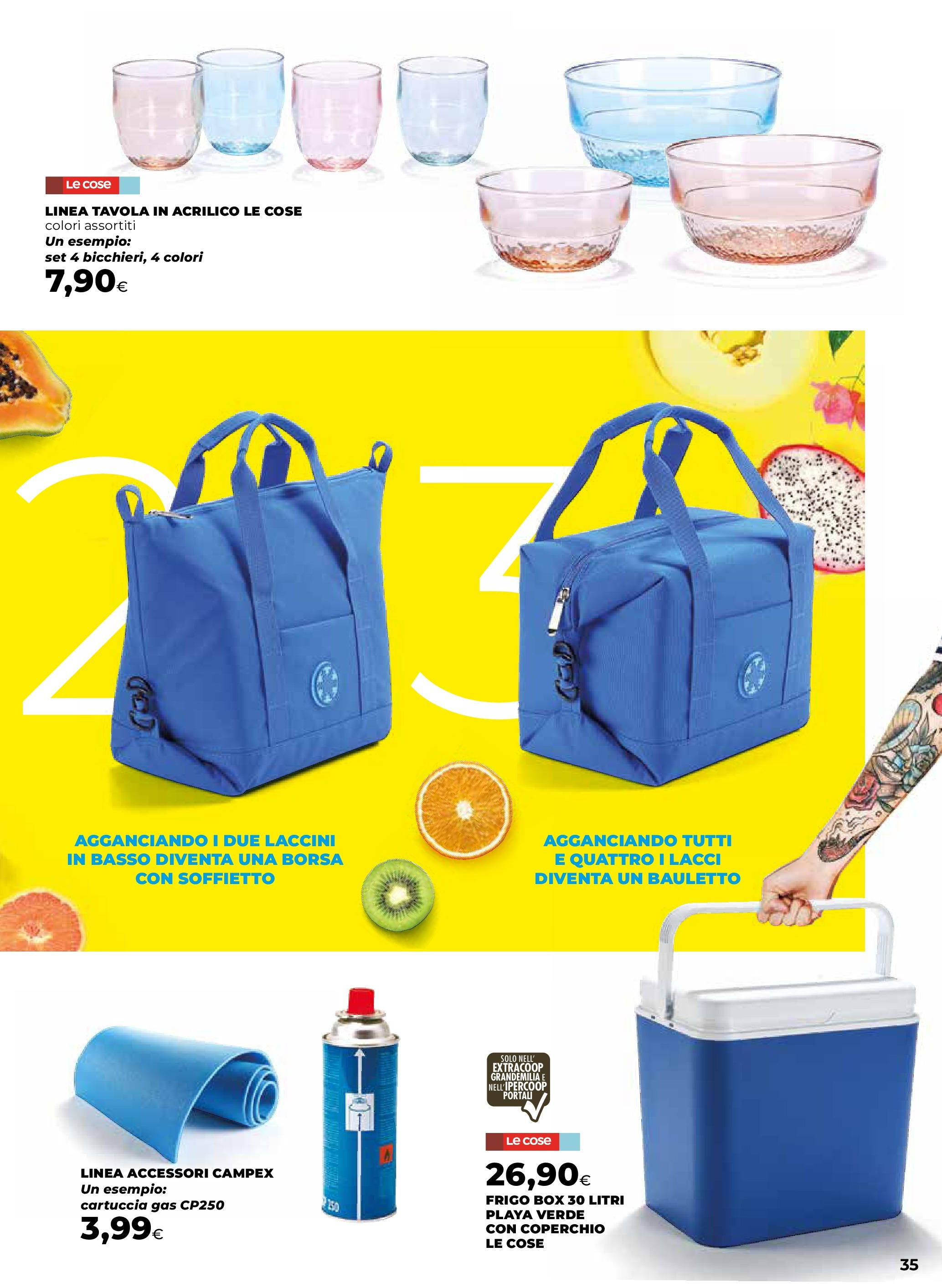 Anteprima volantino Ipercoop dal 07/05/2025 - nuovo offerte | Pagina: 35 | Prodotti: Borsa Anteprima volantino Ipercoop dal 07/05/2025 - nuovo offerte | Pagina: 35 | Prodotti: Borsa