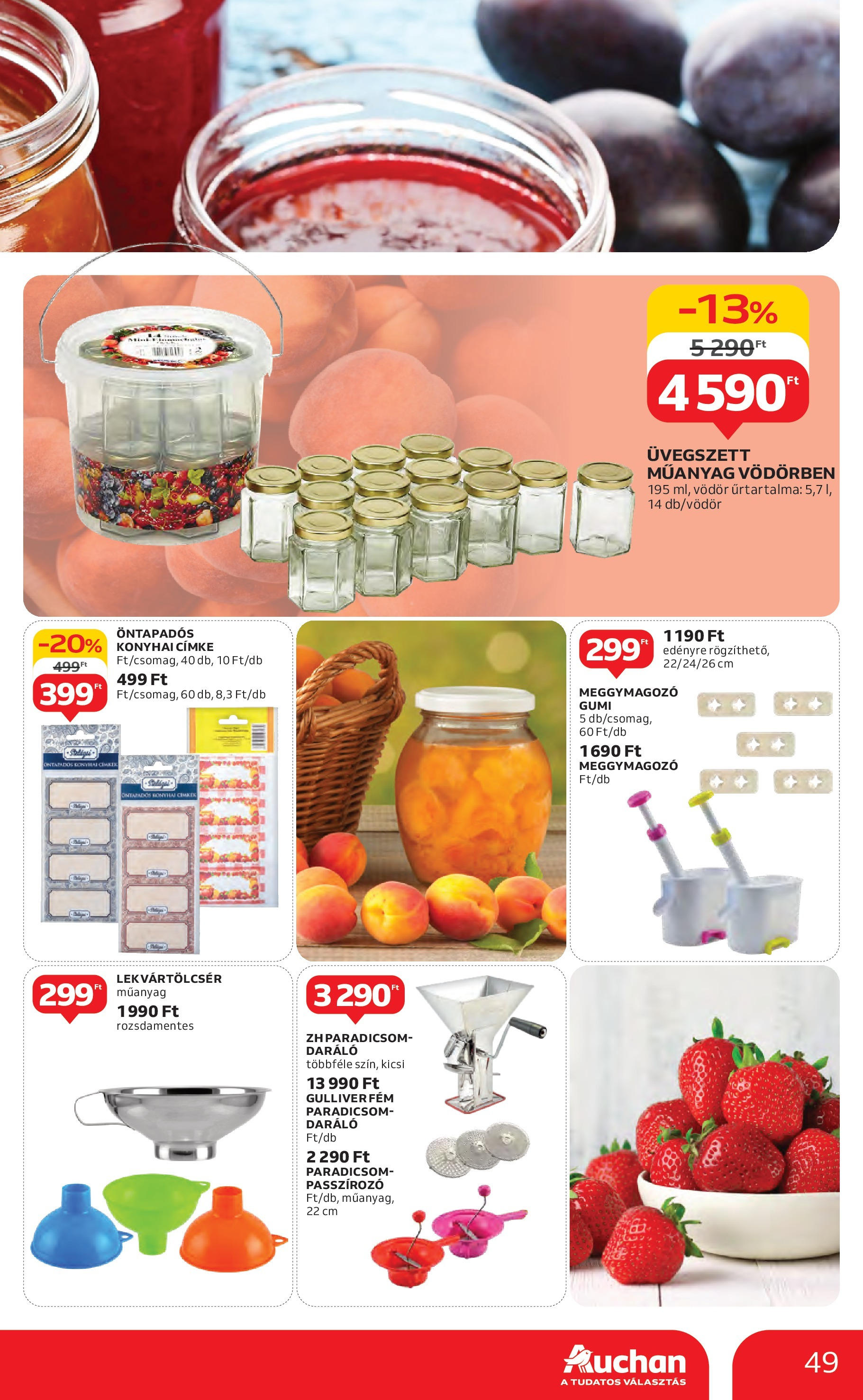Akciós újság új Auchan - 2025.05.08. -tól/töl ⏳ | Oldal: 49 | Termékek: Paradicsom Auchan Akciós újság - 2025.05.08. -tól/töl > akció, lapozható szórólap 🛍️ | Oldal: 49 | Termékek: Paradicsom