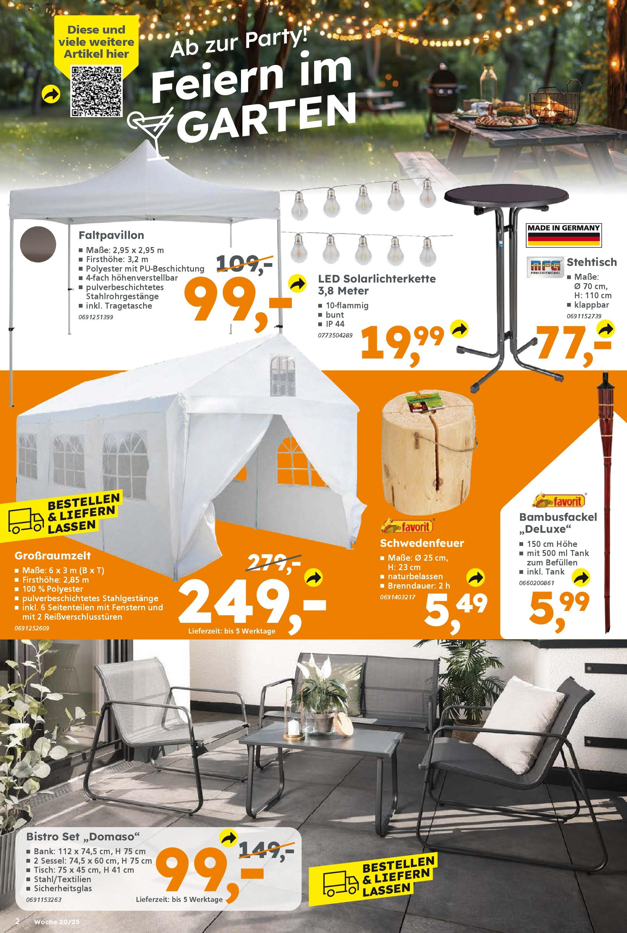 Globus Baumarkt - Globus Baumarkt: Wochenangebote (ab 11.05.2025) zum Blättern | Seite: 2 | Produkte: Sessel, Tisch Globus Baumarkt - Globus Baumarkt: Wochenangebote (ab 11.05.2025) zum Blättern | Seite: 2 | Produkte: Sessel, Tisch