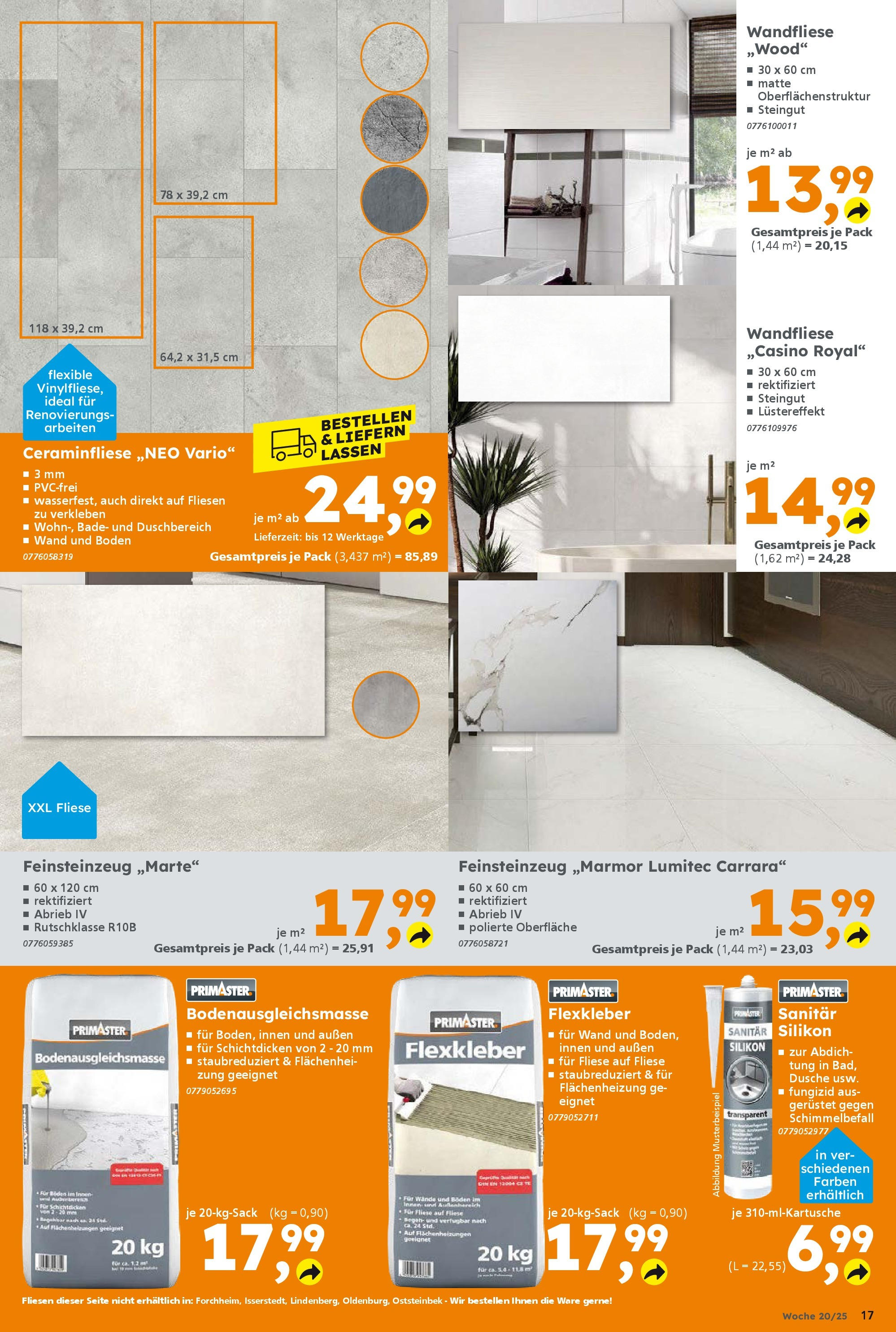 Globus Baumarkt - Globus Baumarkt: Wochenangebote (ab 11.05.2025) zum Blättern | Seite: 17 | Produkte: Dusche Globus Baumarkt - Globus Baumarkt: Wochenangebote (ab 11.05.2025) zum Blättern | Seite: 17 | Produkte: Dusche