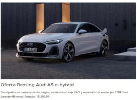 Promociones Audi TFSIe híbrido enchufable