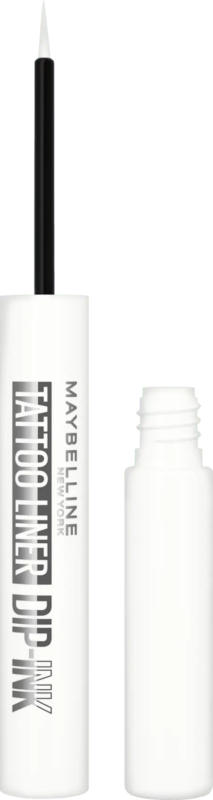 MAYBELLINE NEW YORK Eyeliner Tattoo Liner INK Dip 104 White Canvas