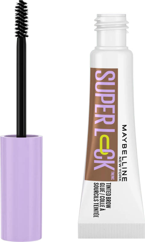 MAYBELLINE NEW YORK Augenbrauengel Super Lock Brow Glue 257 Medium Brown