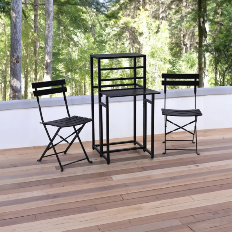 БАЛКОНСКИ КОМПЛЕКТ СГЪВАЕМ С ЦВЕТАРНИК/РАФТ COMPACT HD HD-10734