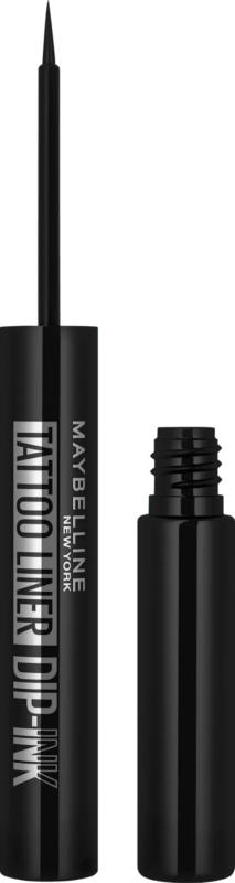 MAYBELLINE NEW YORK Eyeliner Tattoo Liner INK Dip 100 Black Track