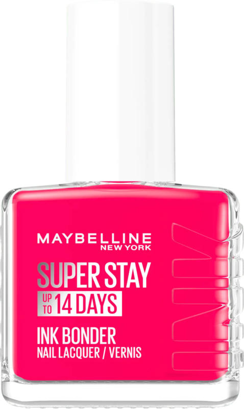 MAYBELLINE NEW YORK Nagellack Super Stay Ink Bonder 180 Rose Fuchsia