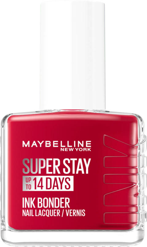 MAYBELLINE NEW YORK Nagellack Super Stay Ink Bonder 006 Deep Red