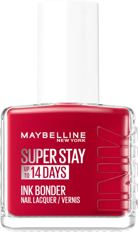 MAYBELLINE NEW YORK Nagellack Super Stay Ink Bonder 006 Deep Red