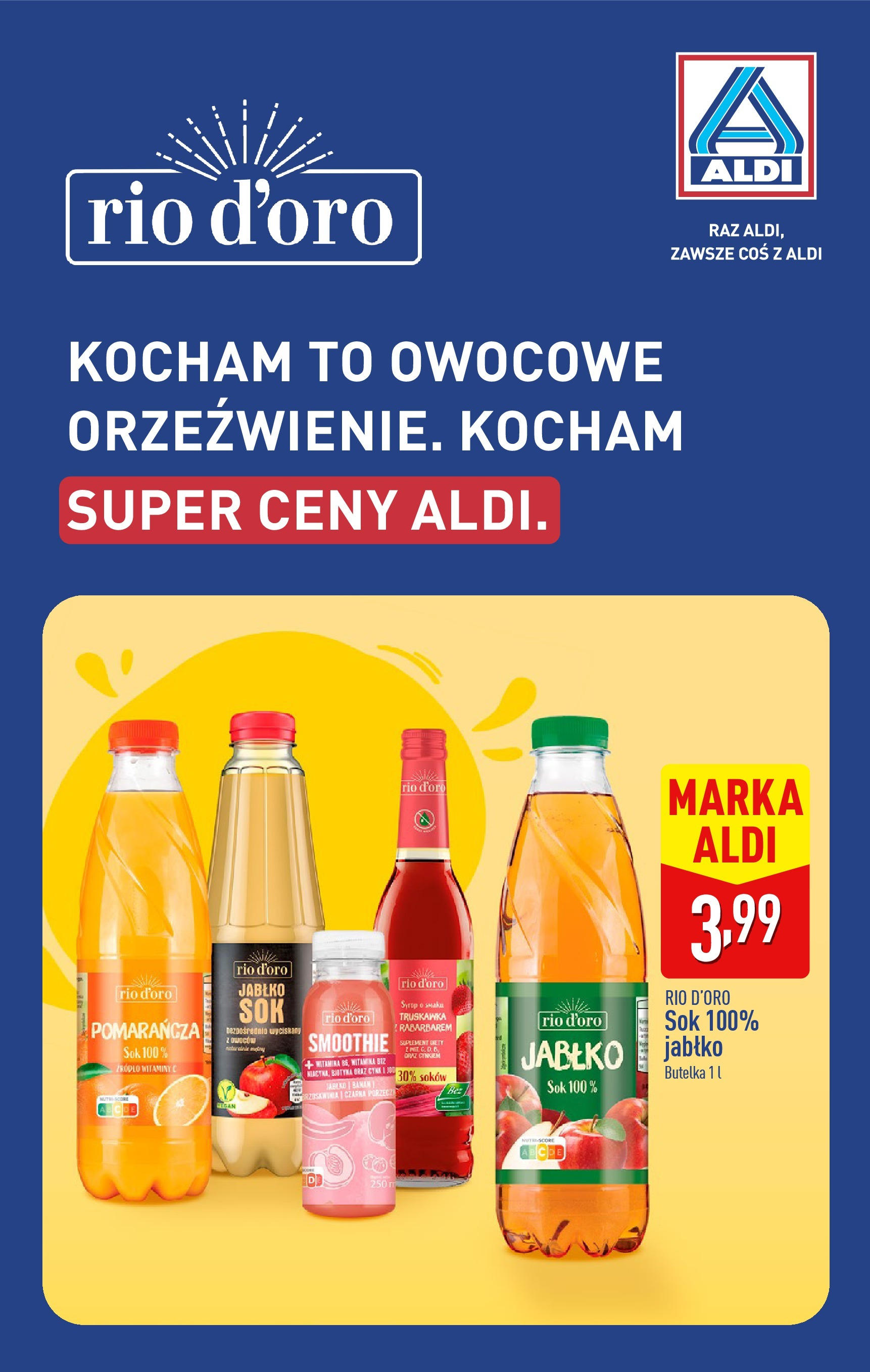 Aldi Gazetka od 12.05.2025 | Nowa PDF gazetka | Strona: 28 | Produkty: Brzoskwinia, Smoothie, Sok, Banan Aldi Gazetka od 12.05.2025 - Ulotka PDF, promocje | Strona: 28 | Produkty: Brzoskwinia, Smoothie, Sok, Banan