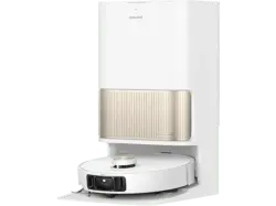 Dreame L40S pro ultra Saug- und Wischroboter mit Basisstation, Selbstreinigungsfunktion des Wischmopps (Weiß, Laufzeit: bis zu 180 Minuten); Saug- und Wischroboter mit Basisstation, mit Selbstreinigungsfunktion des Wischmopps
