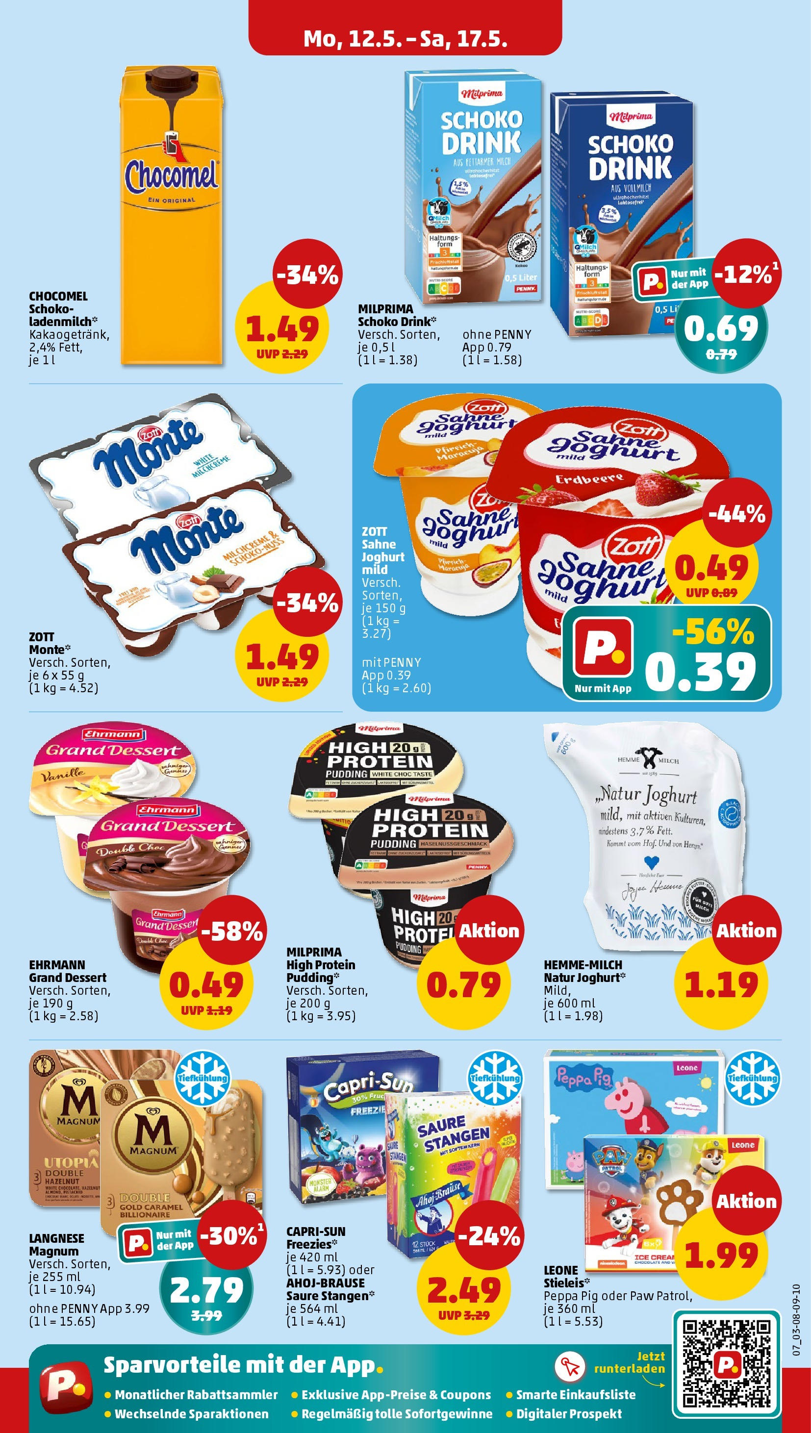 Penny - Hamburg (ab 12.05.2025) » Angebote Online | Seite: 7 | Produkte: Milch, Ehrmann grand dessert, Monster, Pfirsich Penny - Hamburg (ab 12.05.2025) » Angebote Online | Seite: 7 | Produkte: Milch, Ehrmann grand dessert, Monster, Pfirsich