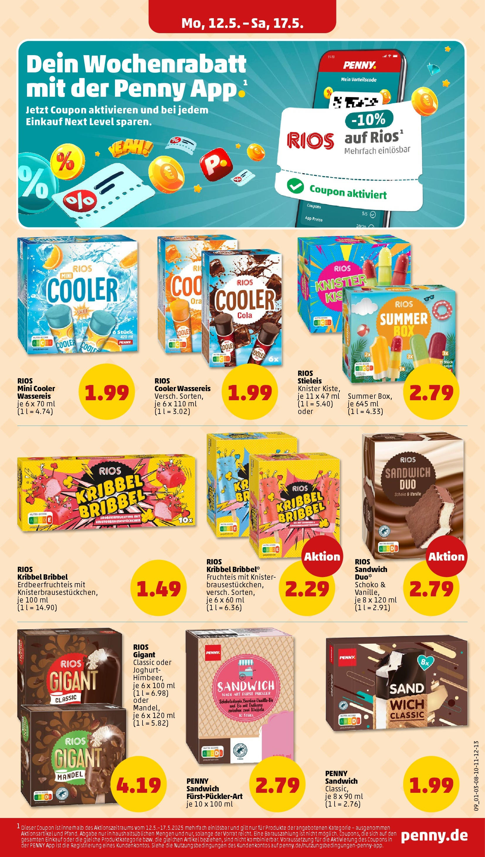 Penny - Hamburg (ab 12.05.2025) » Angebote Online | Seite: 9 | Produkte: Cola, Joghurt, Eis Penny - Hamburg (ab 12.05.2025) » Angebote Online | Seite: 9 | Produkte: Cola, Joghurt, Eis
