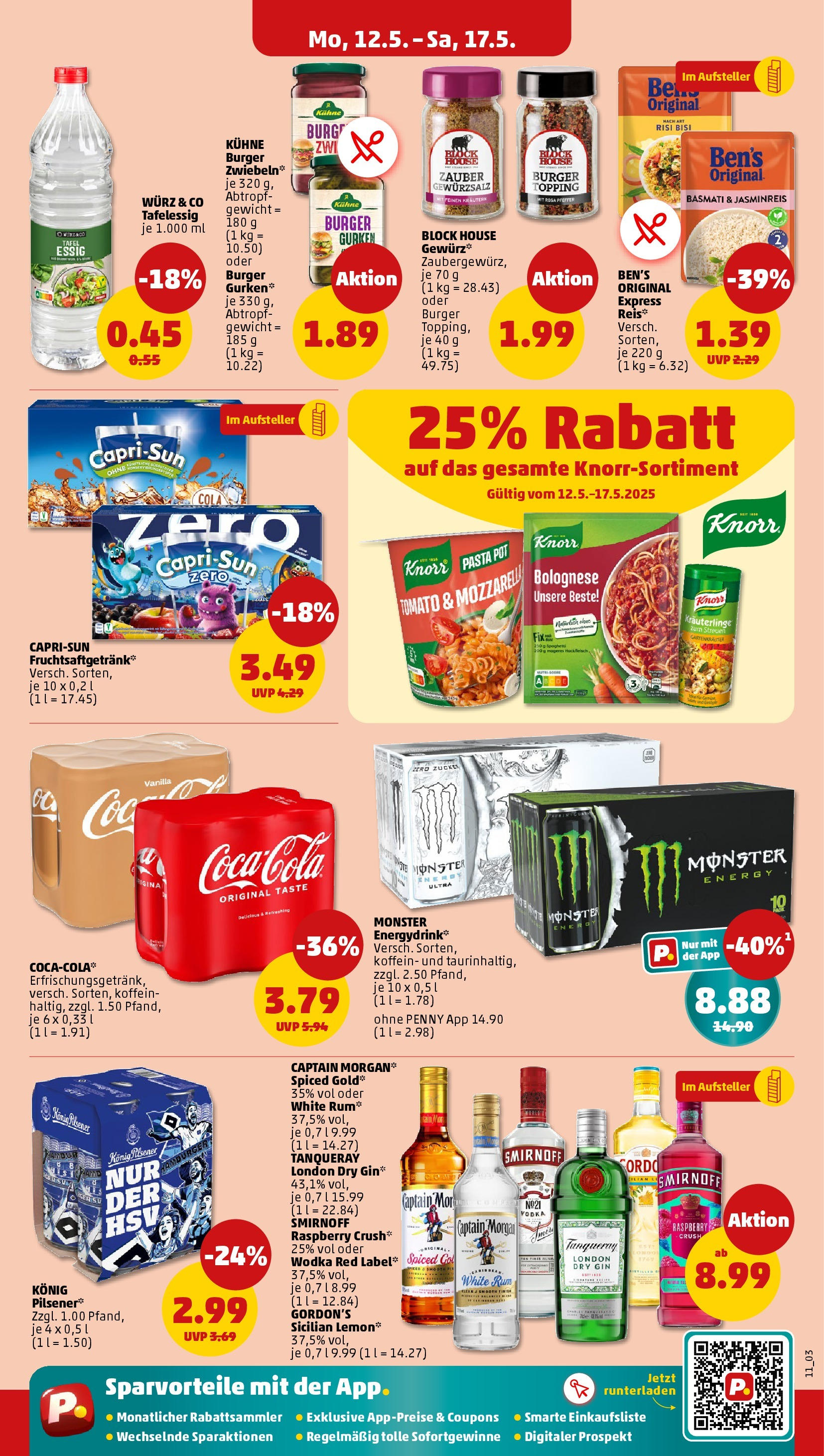 Penny - Hamburg (ab 12.05.2025) » Angebote Online | Seite: 11 | Produkte: Burger, Knorr, Monster, Zucker Penny - Hamburg (ab 12.05.2025) » Angebote Online | Seite: 11 | Produkte: Burger, Knorr, Monster, Zucker