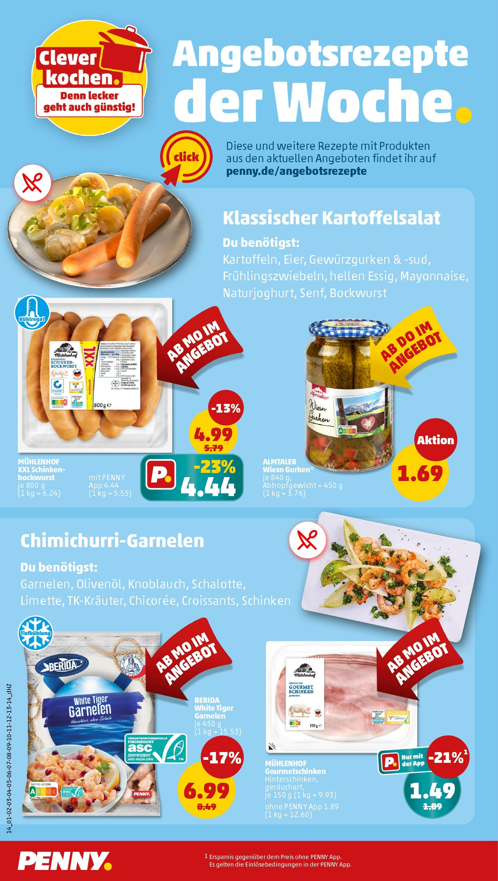 Penny - Hamburg (ab 12.05.2025) » Angebote Online | Seite: 14 | Produkte: Bockwurst, Garnelen, Schinken, Tiger garnelen Penny - Hamburg (ab 12.05.2025) » Angebote Online | Seite: 14 | Produkte: Bockwurst, Garnelen, Schinken, Tiger garnelen