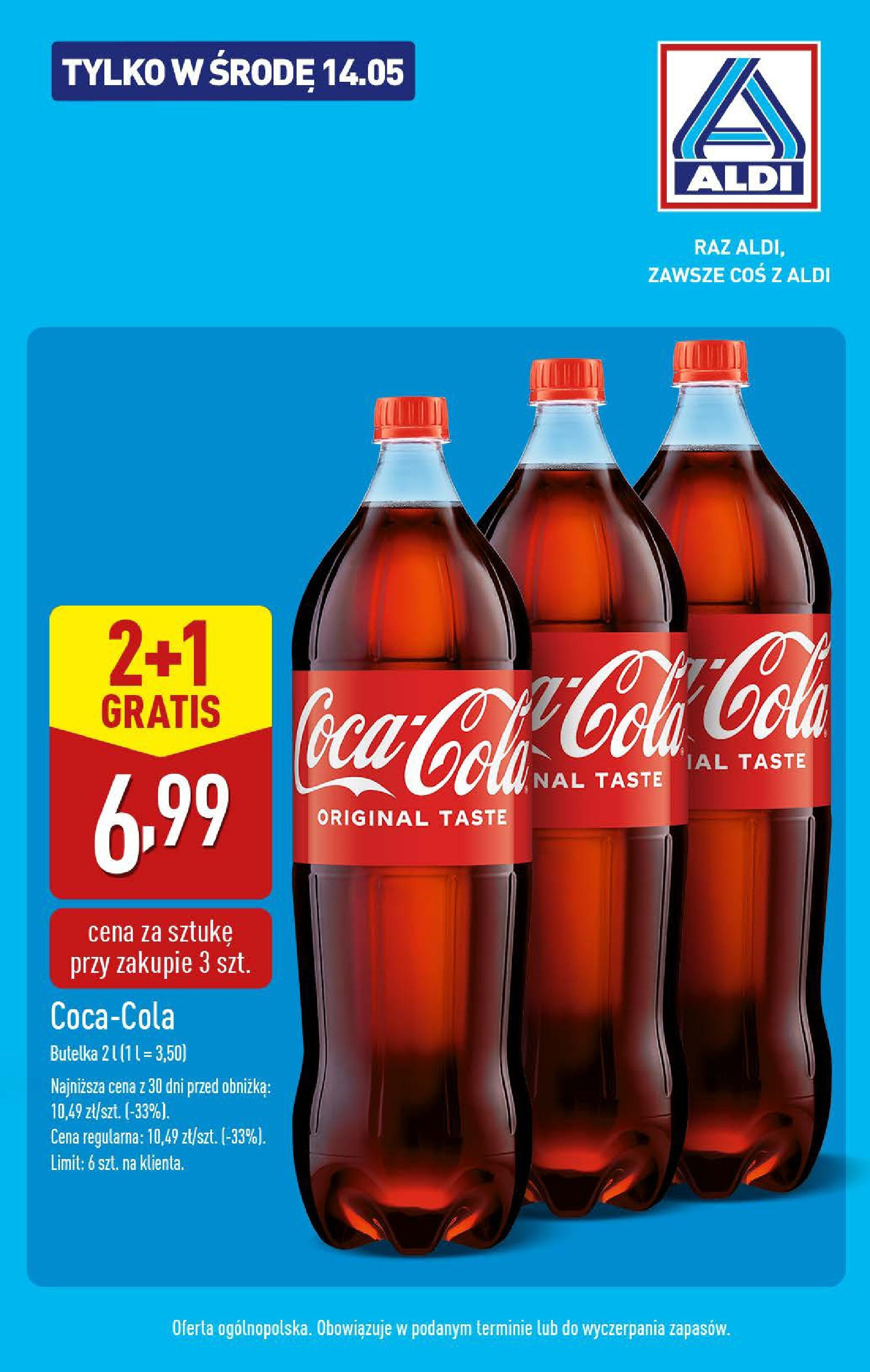 Aldi Gazetka - Promocja tylko w środę od 14.05.2025 - Ulotka PDF, promocje | Strona: 3
