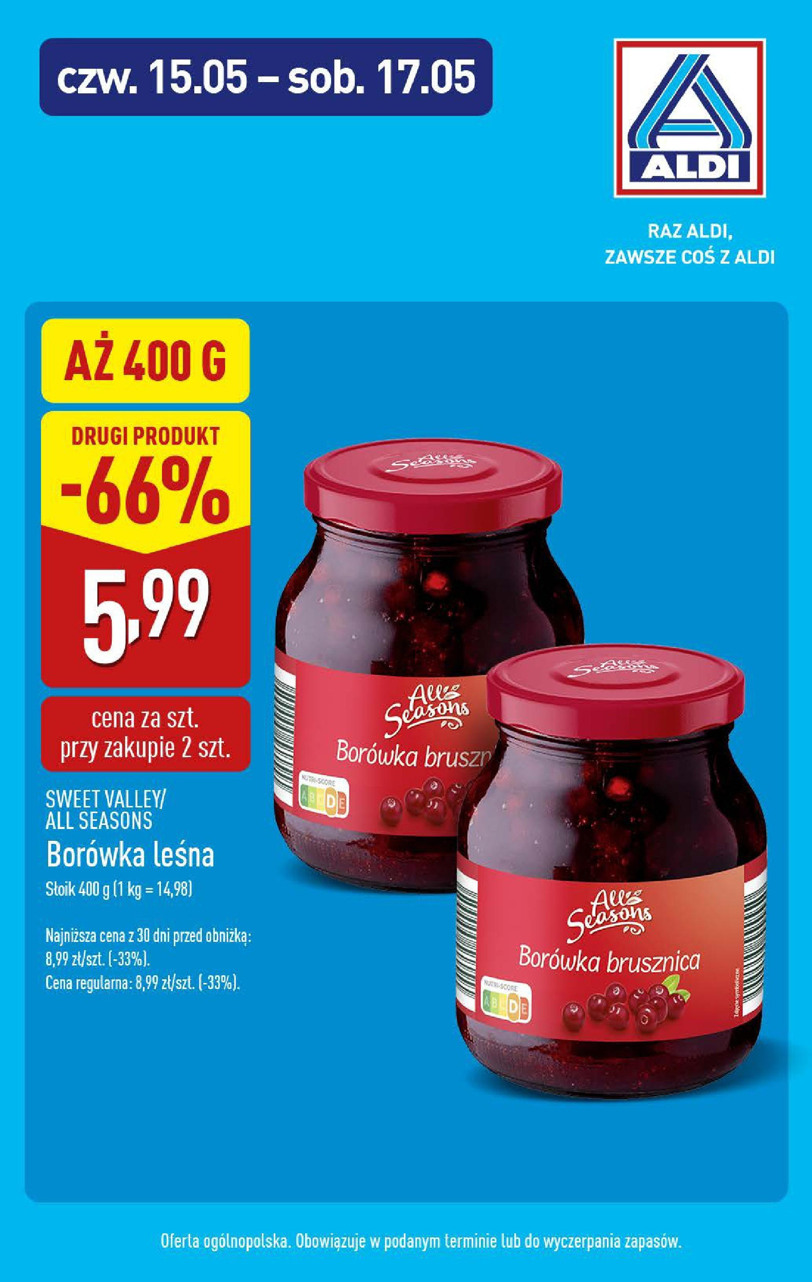 Aldi - Aldi Od czwartku wazne do 17.05 od 14.05.2025 - Ulotka PDF, promocje | Strona: 6