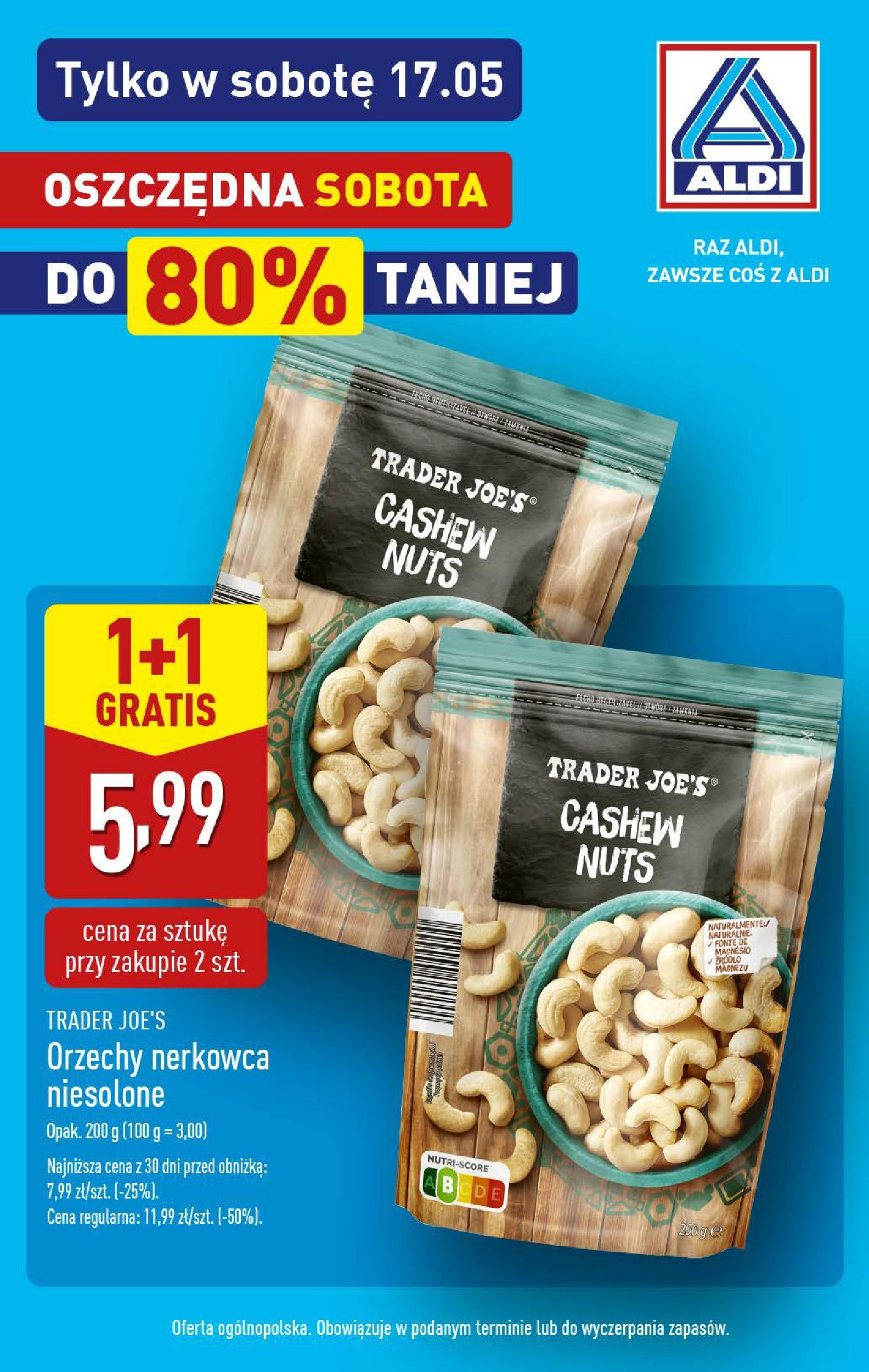 Aldi Gazetka - Promocja Lodołamacz od 17.05.2025 - Ulotka PDF, promocje | Strona: 3 | Produkty: Orzechy
