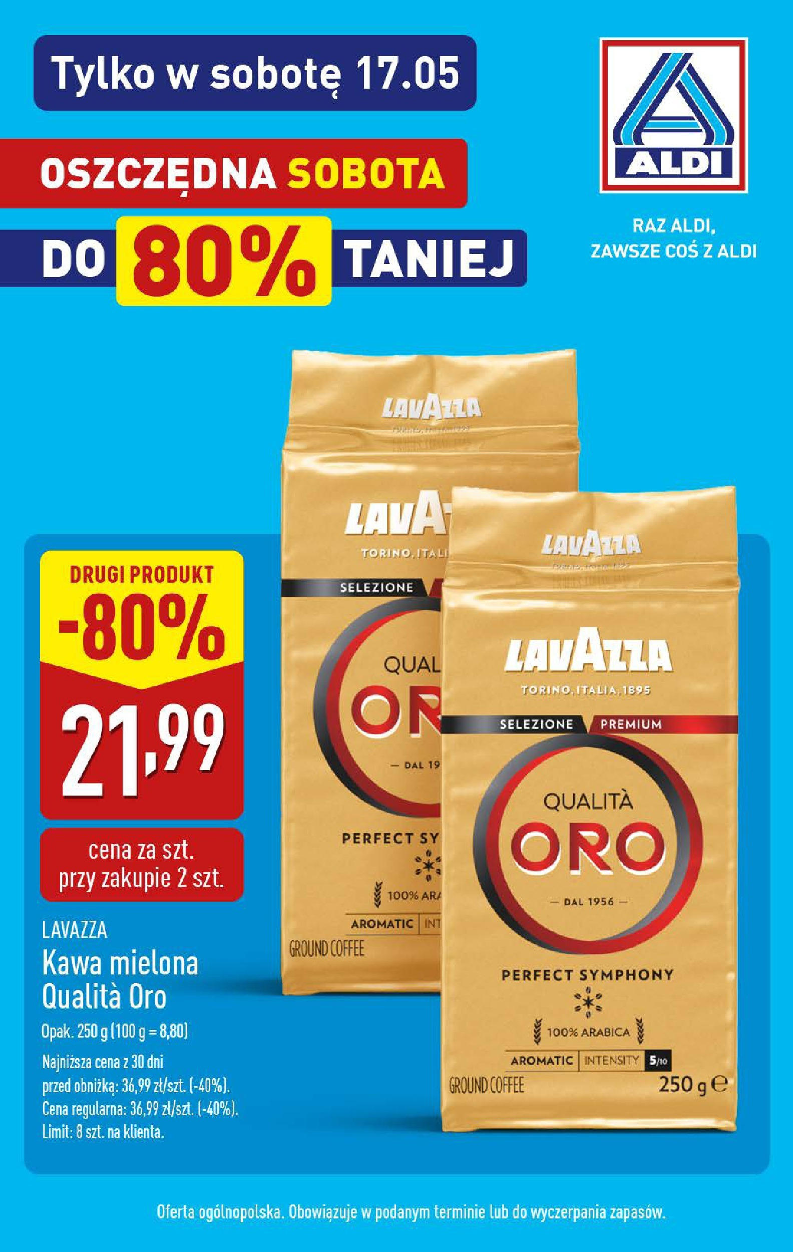 Aldi Gazetka - Promocja Lodołamacz od 17.05.2025 - Ulotka PDF, promocje | Strona: 4 | Produkty: Lavazza, Kawa