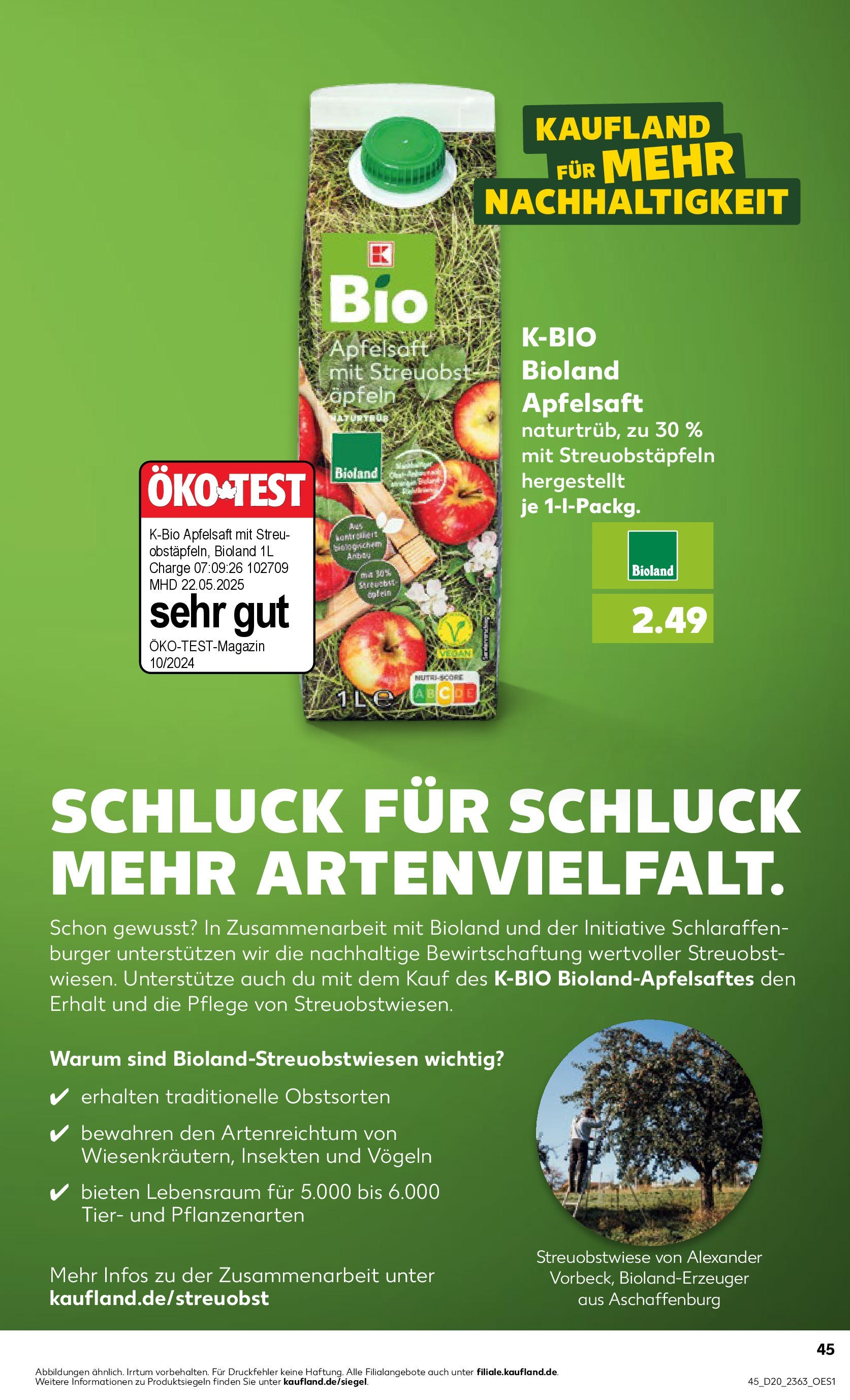 Kaufland - Kaufland: Wochenangebote (ab 14.05.2025) » Angebote Online | Seite: 45 | Produkte: Burger, Äpfel, Apfelsaft, Apple Kaufland - Kaufland: Wochenangebote (ab 14.05.2025) » Angebote Online zum Blättern | Seite: 45 | Produkte: Burger, Äpfel, Apfelsaft, Apple