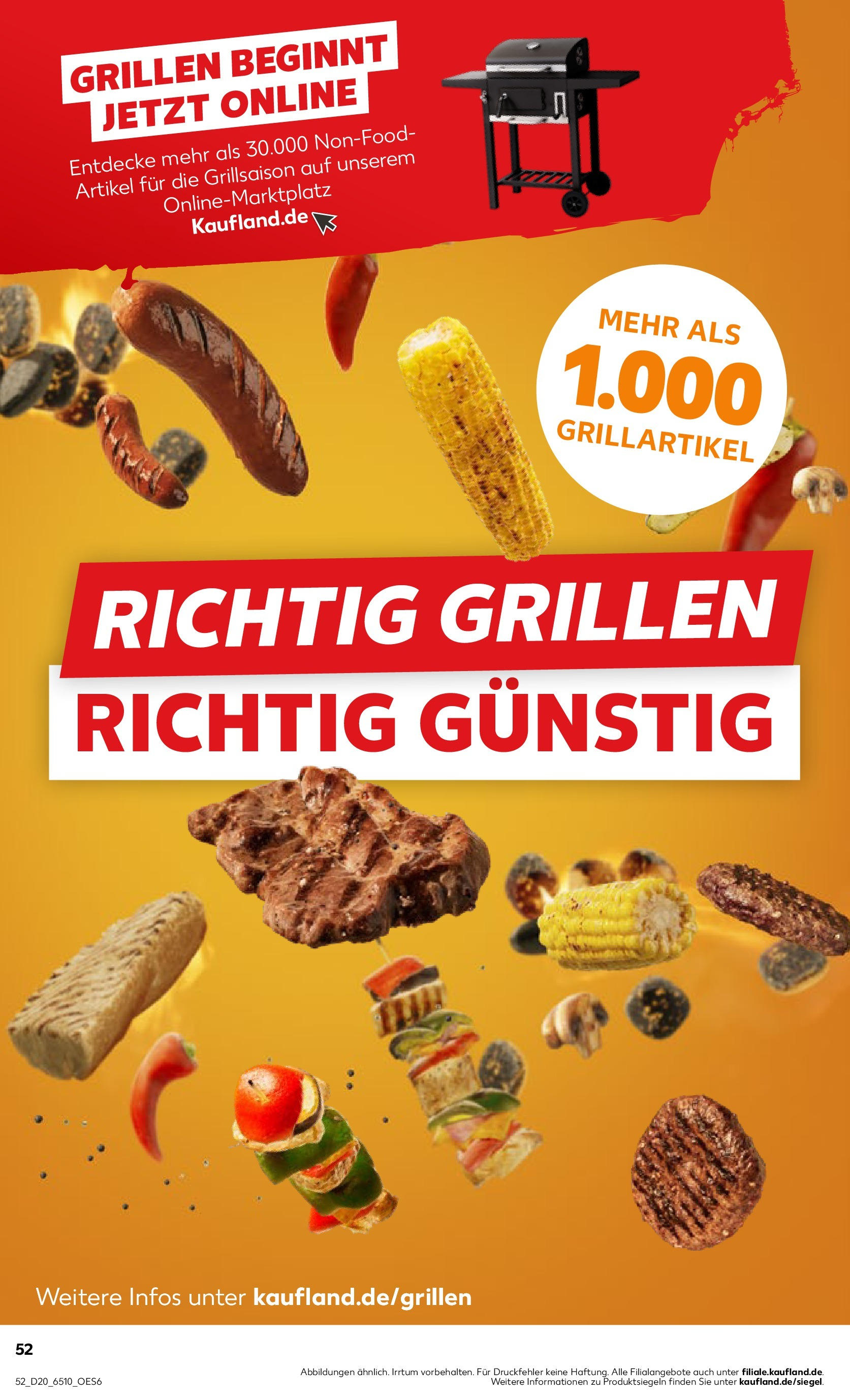 Kaufland - Kaufland: Wochenangebote (ab 14.05.2025) » Angebote Online | Seite: 52 | Produkte: Grill Kaufland - Kaufland: Wochenangebote (ab 14.05.2025) » Angebote Online zum Blättern | Seite: 52 | Produkte: Grill