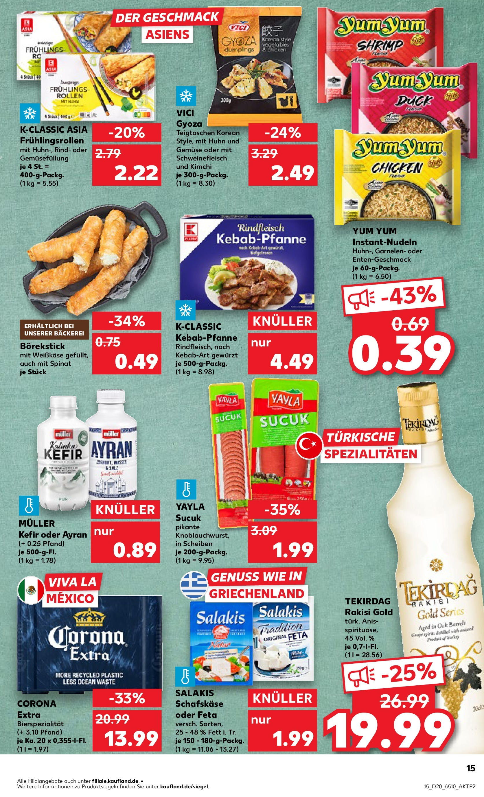 Kaufland - Kaufland: Wochenangebote (ab 14.05.2025) » Angebote Online | Seite: 15 | Produkte: Feta, Garnelen, Gemüse, Rindfleisch Kaufland - Kaufland: Wochenangebote (ab 14.05.2025) » Angebote Online zum Blättern | Seite: 15 | Produkte: Feta, Garnelen, Gemüse, Rindfleisch