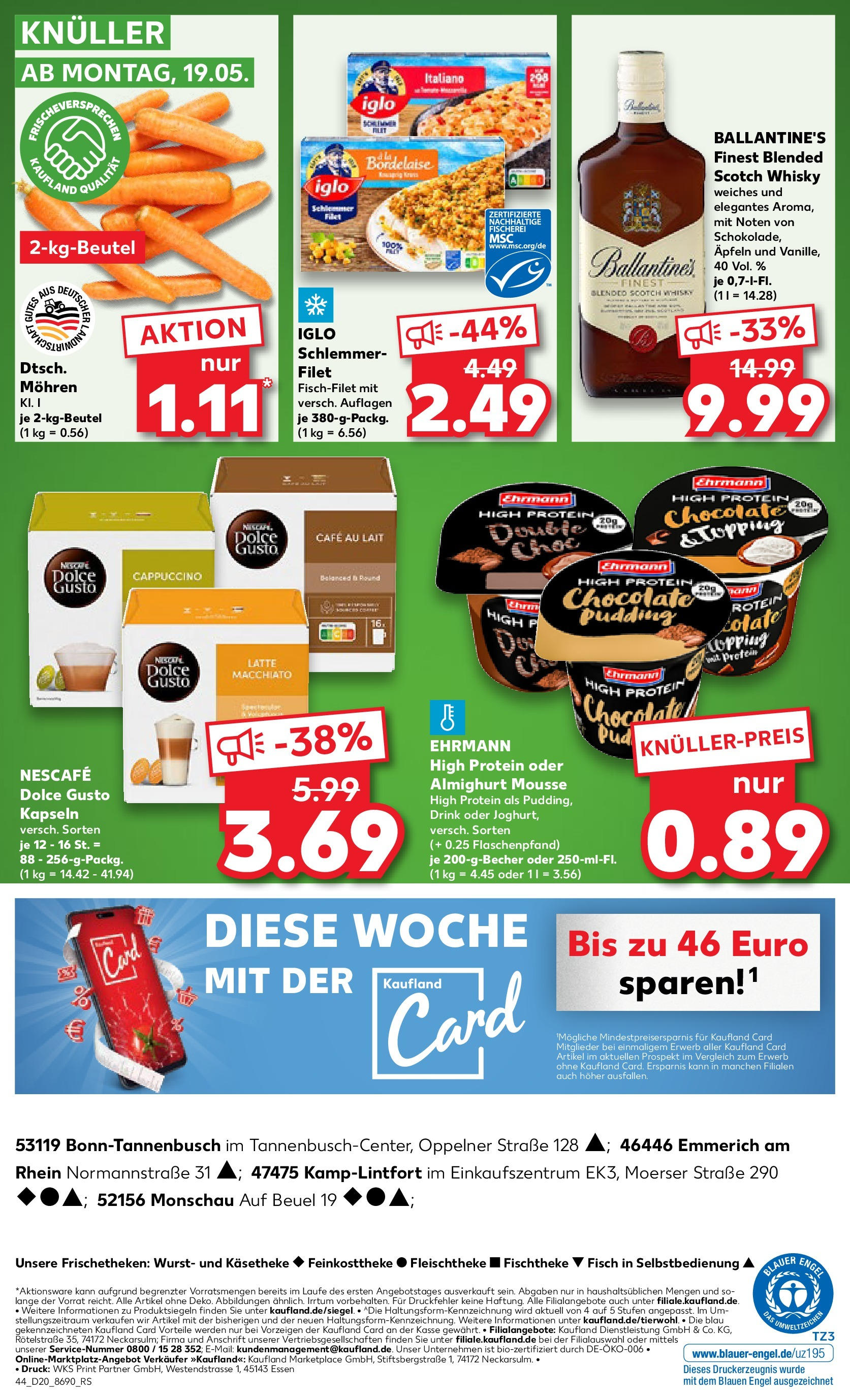 Kaufland - Kaufland: Wochenangebote (ab 14.05.2025) » Angebote Online | Seite: 44 | Produkte: Nescafe, Wurst, Dolce Gusto kapseln, Dolce gusto Kaufland - Kaufland: Wochenangebote (ab 14.05.2025) » Angebote Online zum Blättern | Seite: 44 | Produkte: Nescafe, Wurst, Dolce Gusto kapseln, Dolce gusto