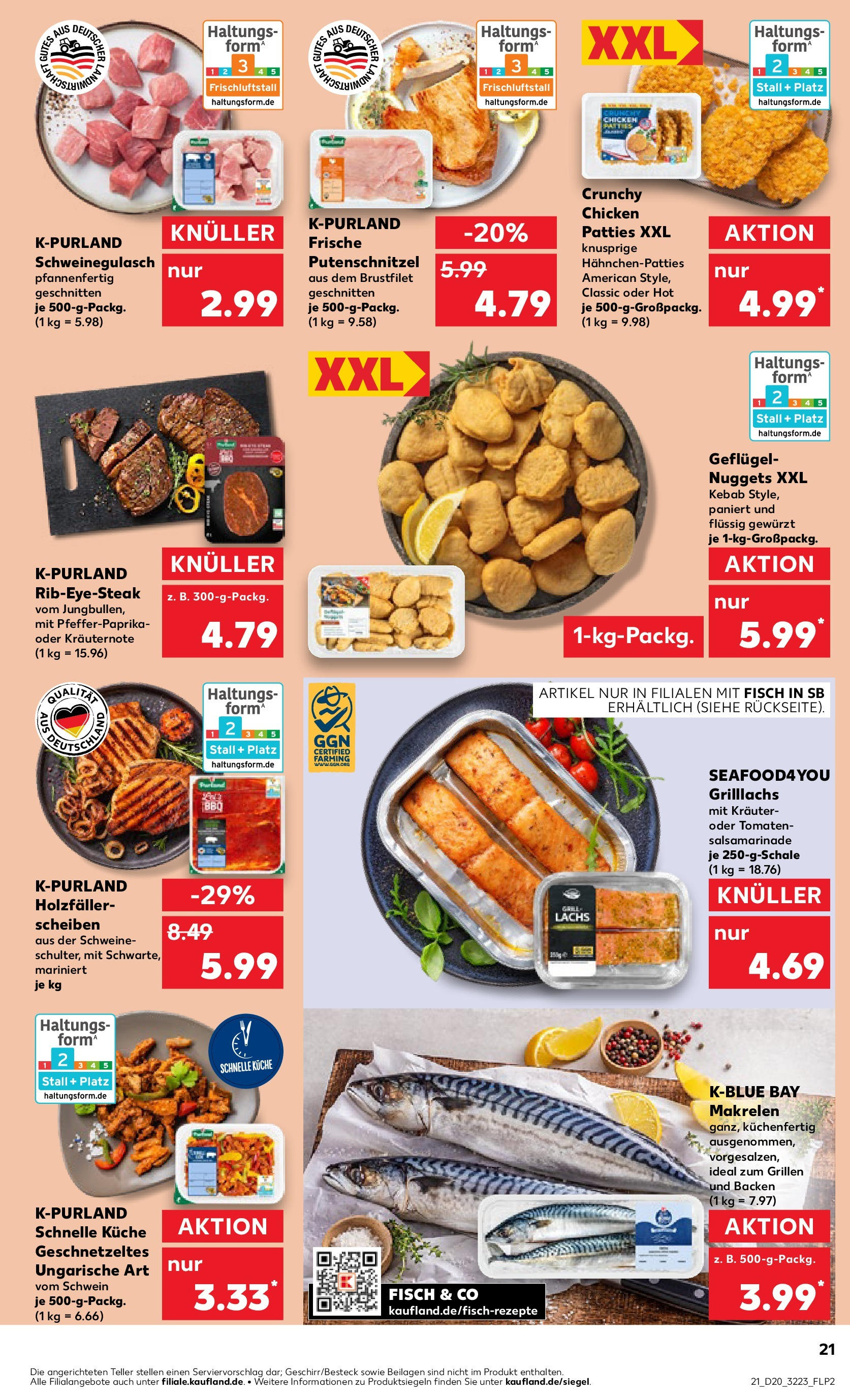 Kaufland - Kaufland: Wochenangebote (ab 14.05.2025) » Angebote Online | Seite: 21 | Produkte: Tomaten, Fisch, Lachs, Putenschnitzel Kaufland - Kaufland: Wochenangebote (ab 14.05.2025) » Angebote Online zum Blättern | Seite: 21 | Produkte: Tomaten, Fisch, Lachs, Putenschnitzel