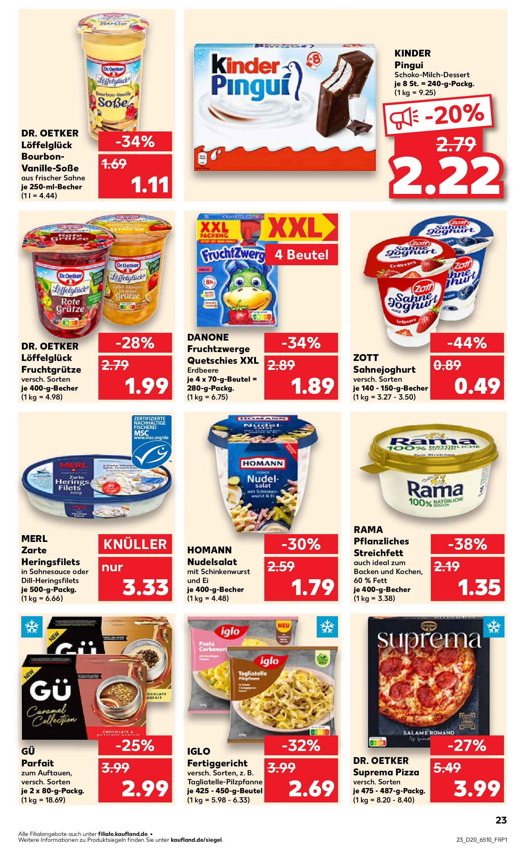 Kaufland - Kaufland: Wochenangebote (ab 14.05.2025) » Angebote Online | Seite: 23 | Produkte: Soße, Bourbon, Sahne, Salat Kaufland - Kaufland: Wochenangebote (ab 14.05.2025) » Angebote Online zum Blättern | Seite: 23 | Produkte: Soße, Bourbon, Sahne, Salat