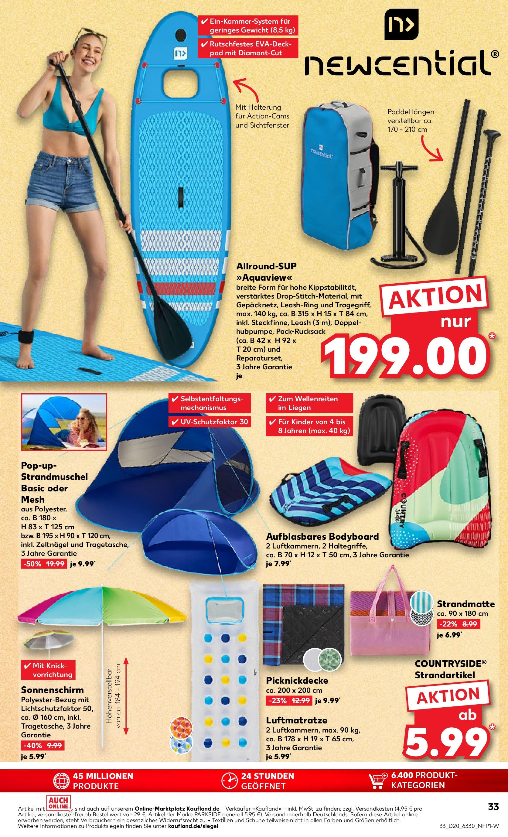 Kaufland - Hamburg (ab 15.05.2025) » Angebote Online | Seite: 33 | Produkte: Gewicht, Sonnenschirm Kaufland - Hamburg (ab 15.05.2025) » Angebote Online zum Blättern | Seite: 33 | Produkte: Gewicht, Sonnenschirm