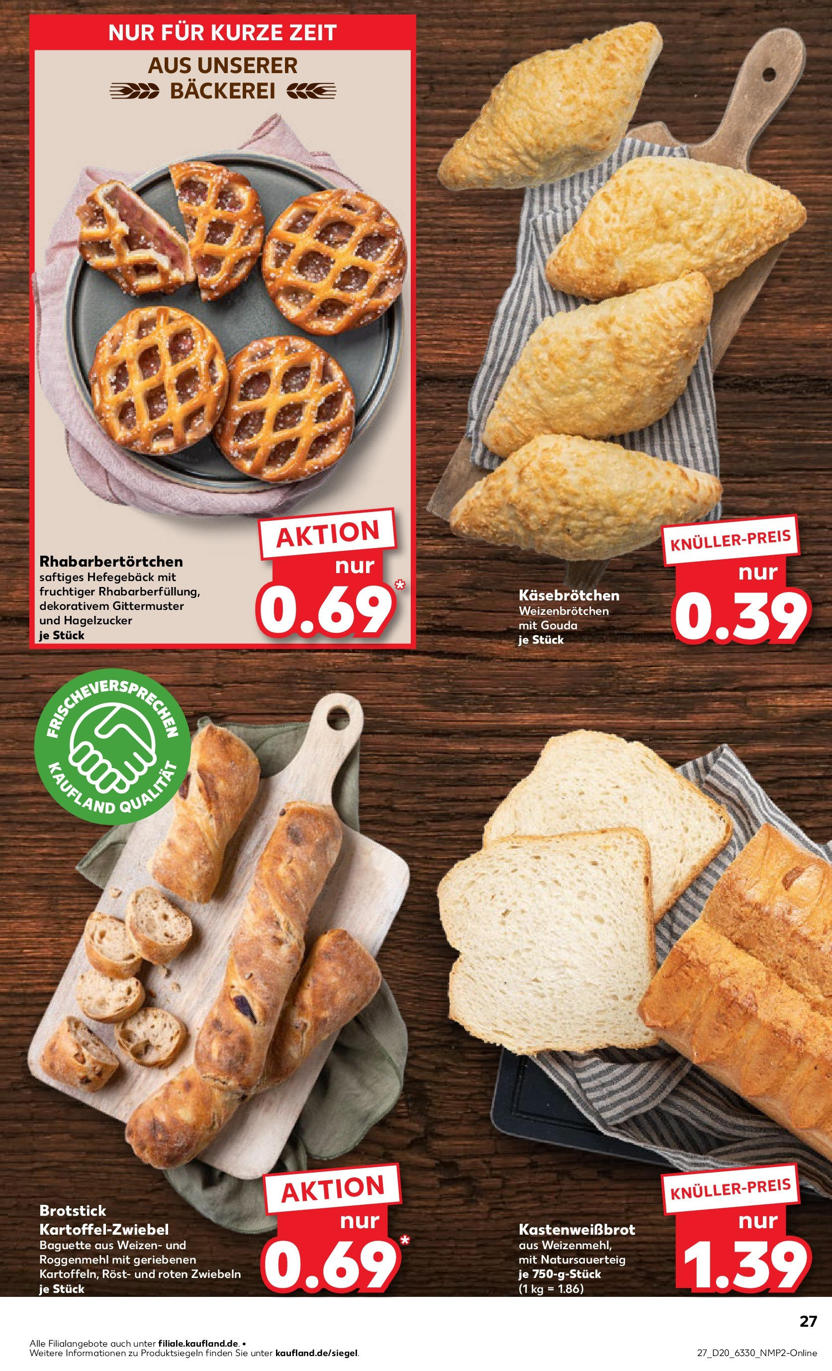 Kaufland - Hamburg (ab 15.05.2025) » Angebote Online | Seite: 27 | Produkte: Bäckerei, Gouda, Baguette, Zwiebeln Kaufland - Hamburg (ab 15.05.2025) » Angebote Online zum Blättern | Seite: 27 | Produkte: Bäckerei, Gouda, Baguette, Zwiebeln