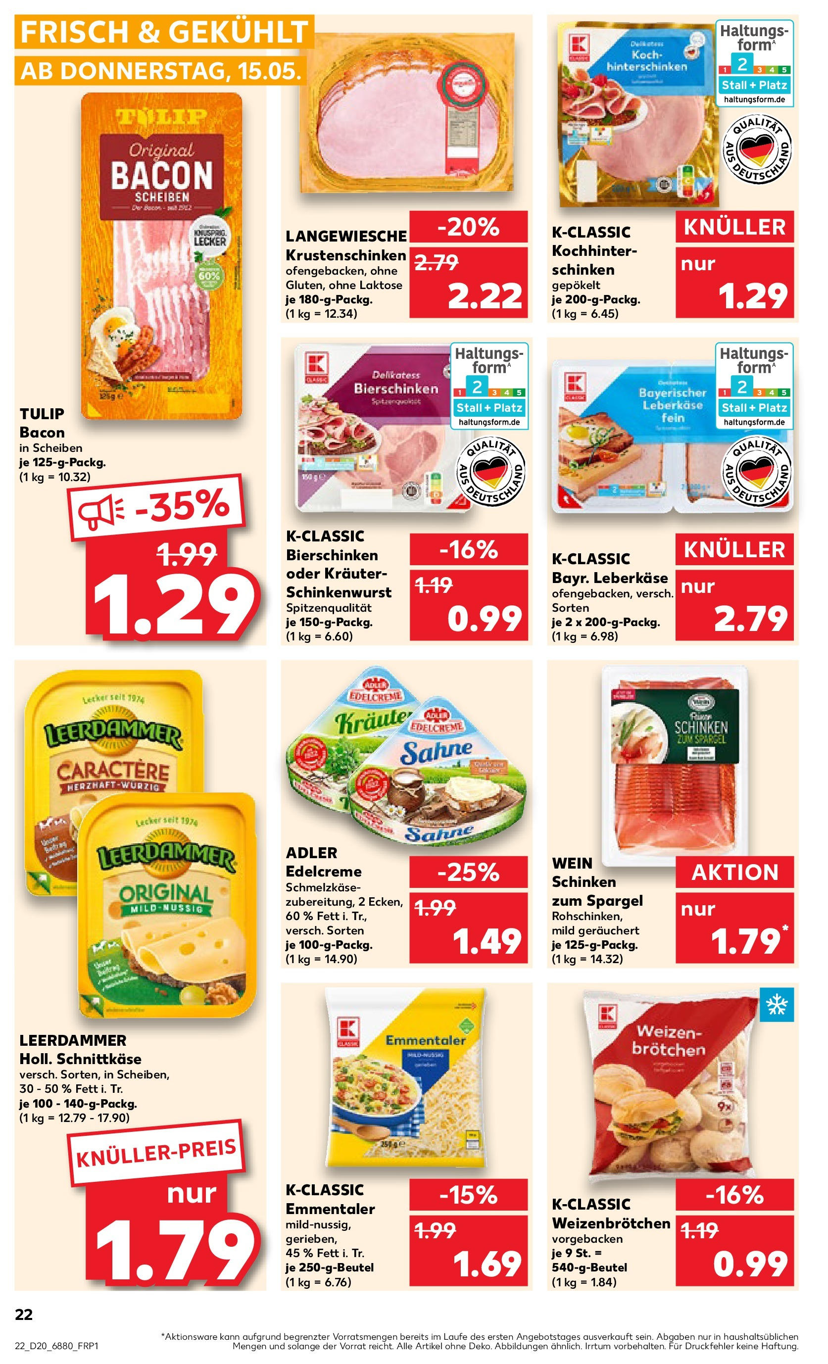 Kaufland - Kaufland: Wochenangebote (ab 14.05.2025) » Angebote Online | Seite: 22 | Produkte: Spargel, Wein, Sahne, Leberkase Kaufland - Kaufland: Wochenangebote (ab 14.05.2025) » Angebote Online zum Blättern | Seite: 22 | Produkte: Spargel, Wein, Sahne, Leberkase
