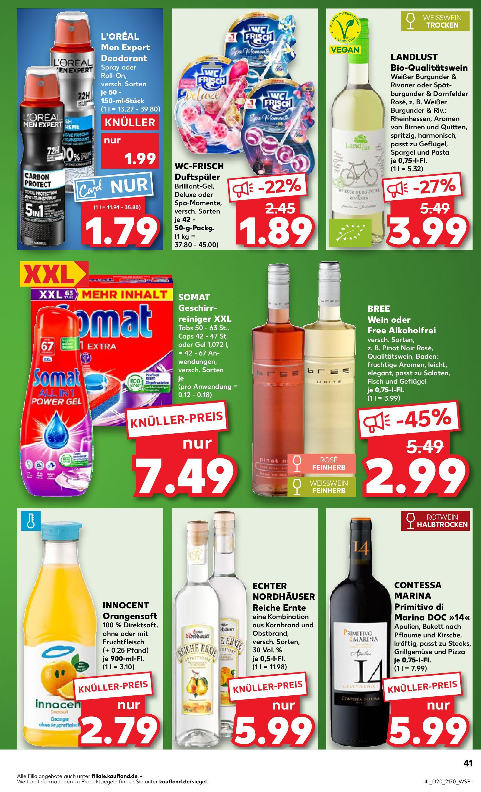 Kaufland - Kaufland: Wochenangebote (ab 14.05.2025) » Angebote Online | Seite: 41 | Produkte: Spargel, Fisch, Pasta, Wein Kaufland - Kaufland: Wochenangebote (ab 14.05.2025) » Angebote Online zum Blättern | Seite: 41 | Produkte: Spargel, Fisch, Pasta, Wein