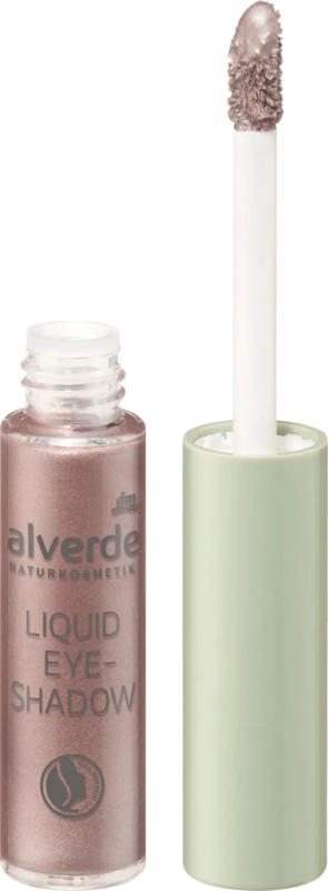 alverde NATURKOSMETIK Lidschatten Liquid 04 Pearly Grey