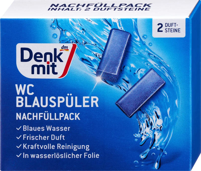 Denkmit WC-Blauspüler Nachfüllpack
