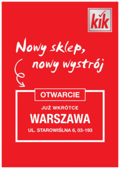 Pogląd oferty "Kik Gazetka - Warszawa" - ważna od 11.05.2025